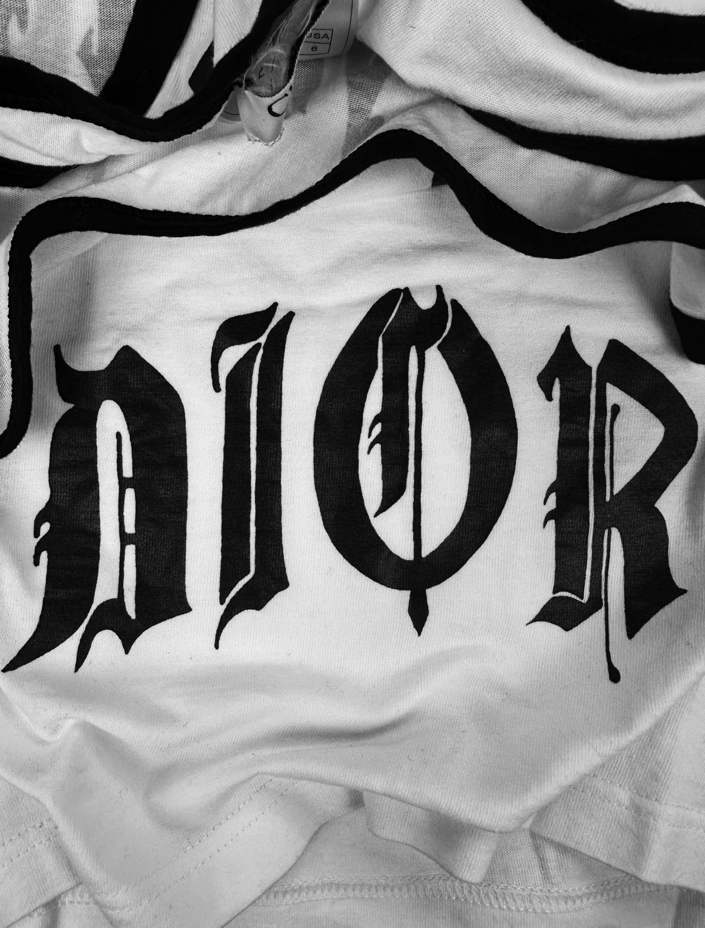 SS02 Dior by John Galliano ‘1947’ Gothic Sleeveless Tank Top