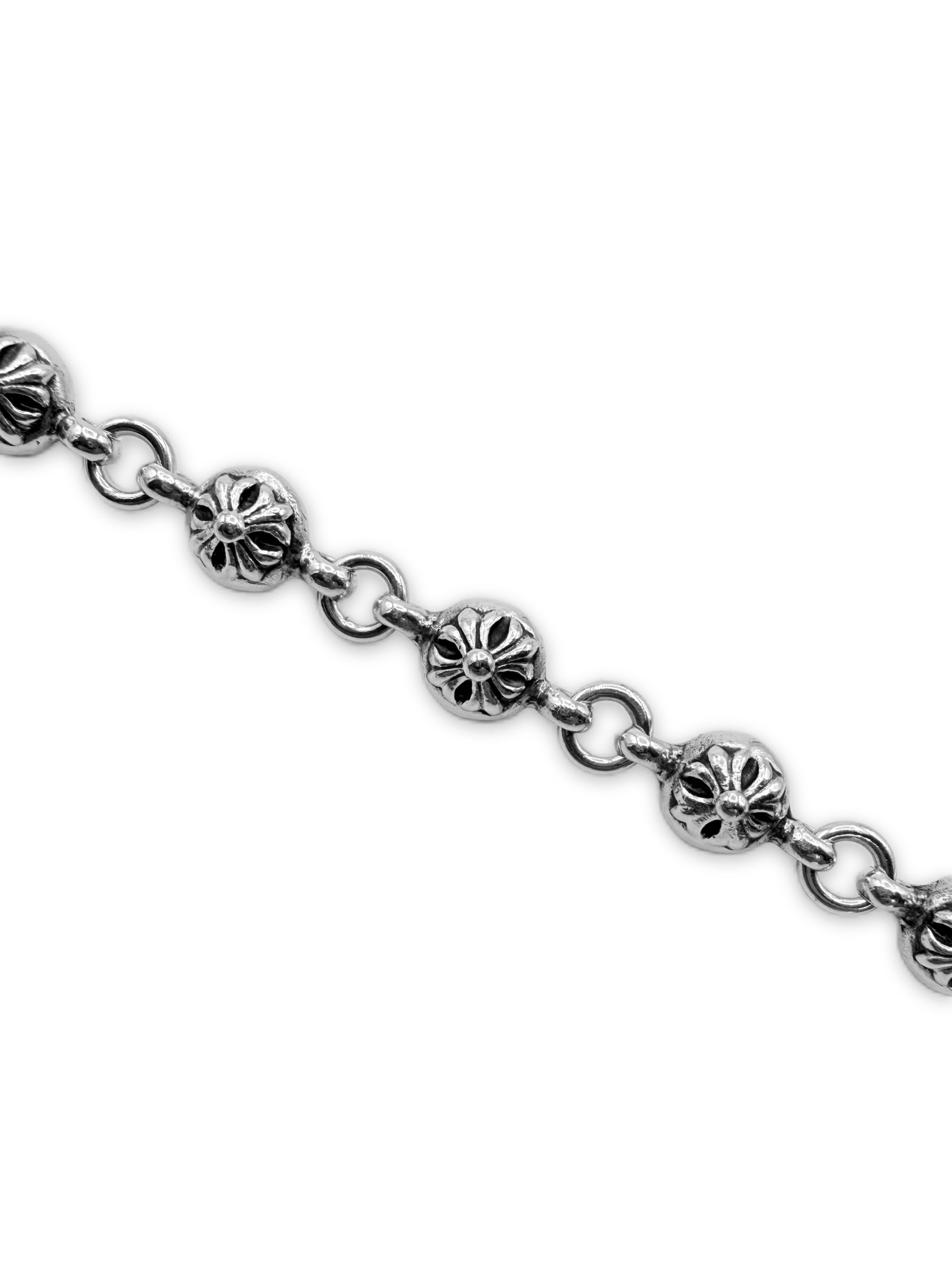 Chrome Hearts ‘Cross Ball’ 16 Link Double Lobster Clasp Wallet Chain