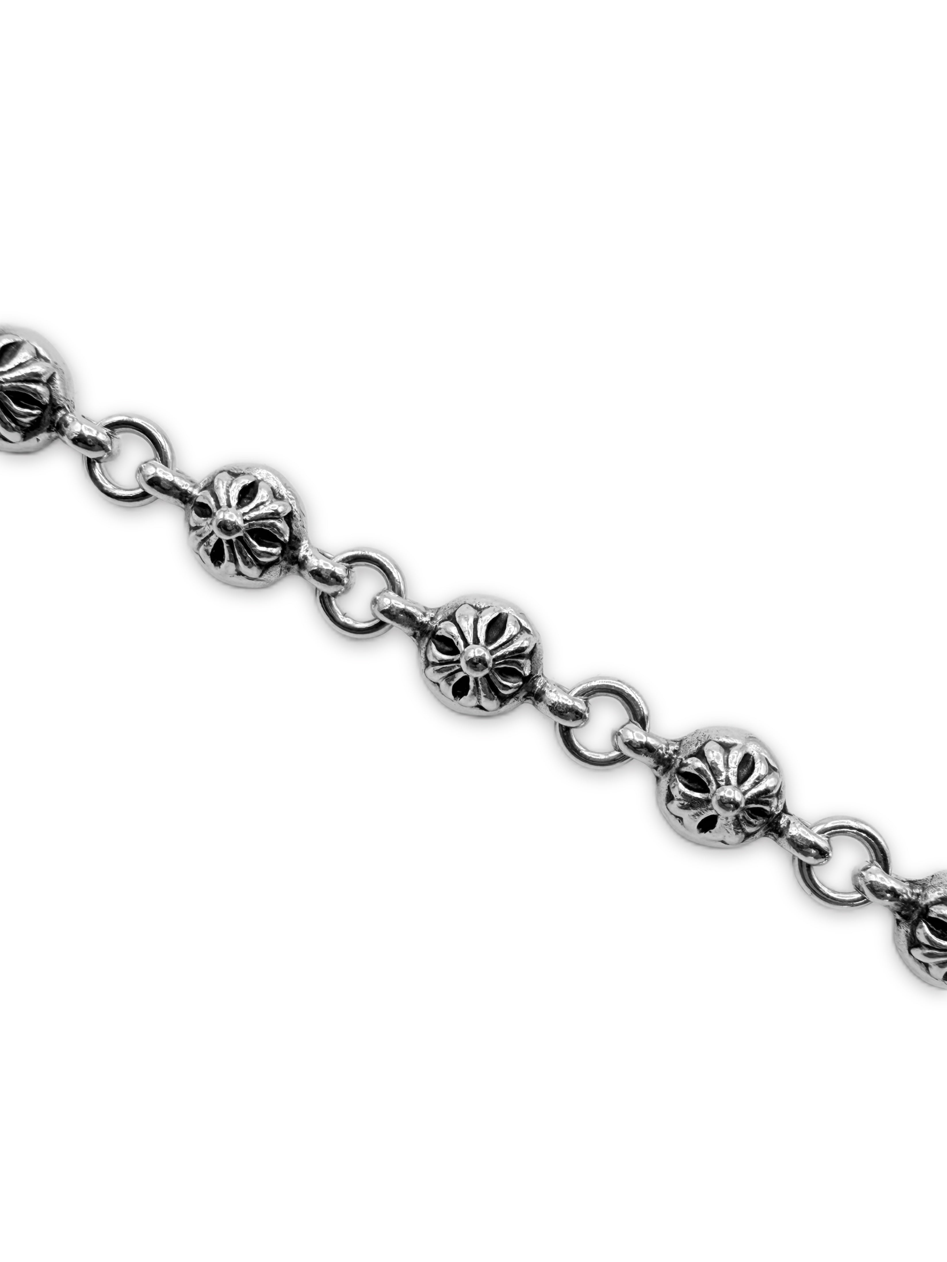 Chrome Hearts ‘Cross Ball’ 16 Link Double Lobster Clasp Wallet Chain