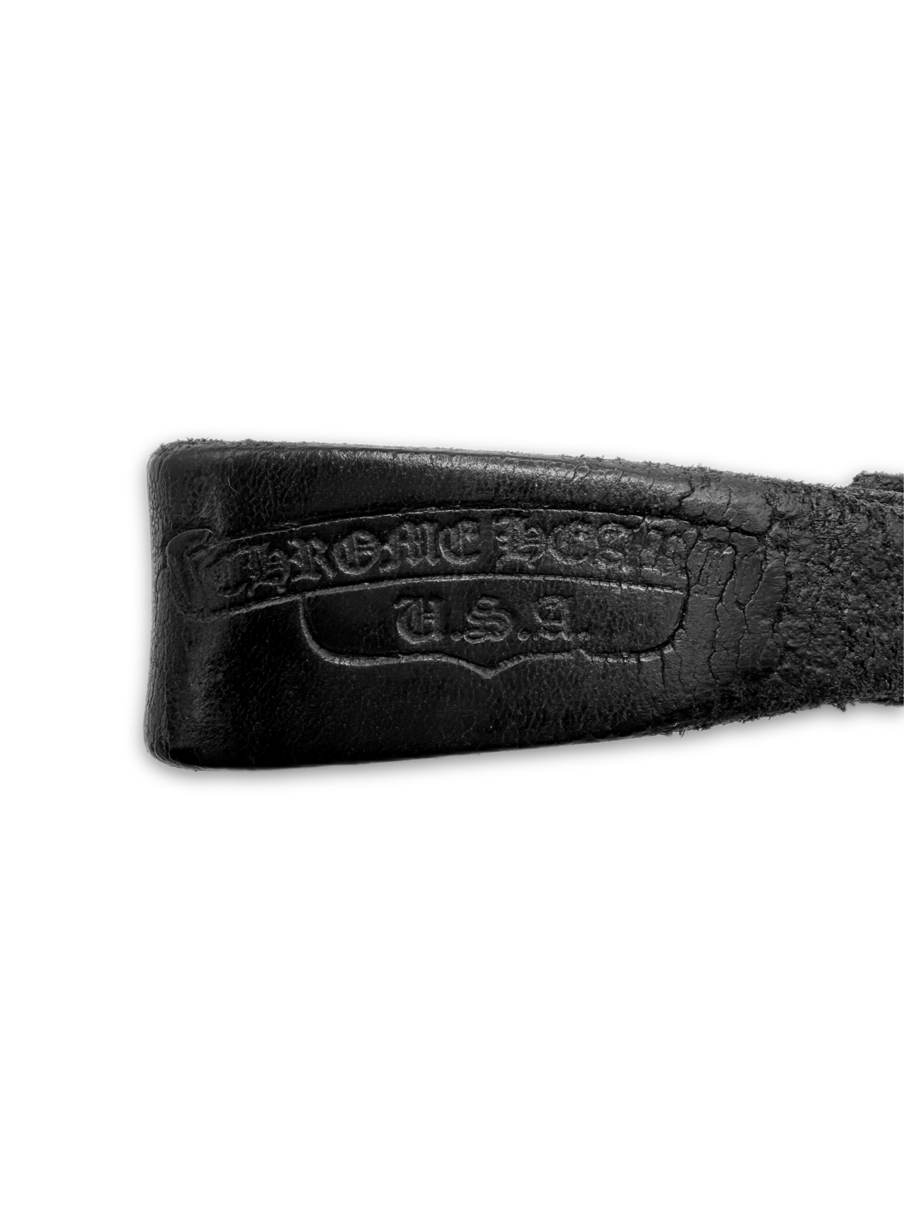 Chrome Hearts Star Button .925 Silver Belt Loop Keychain