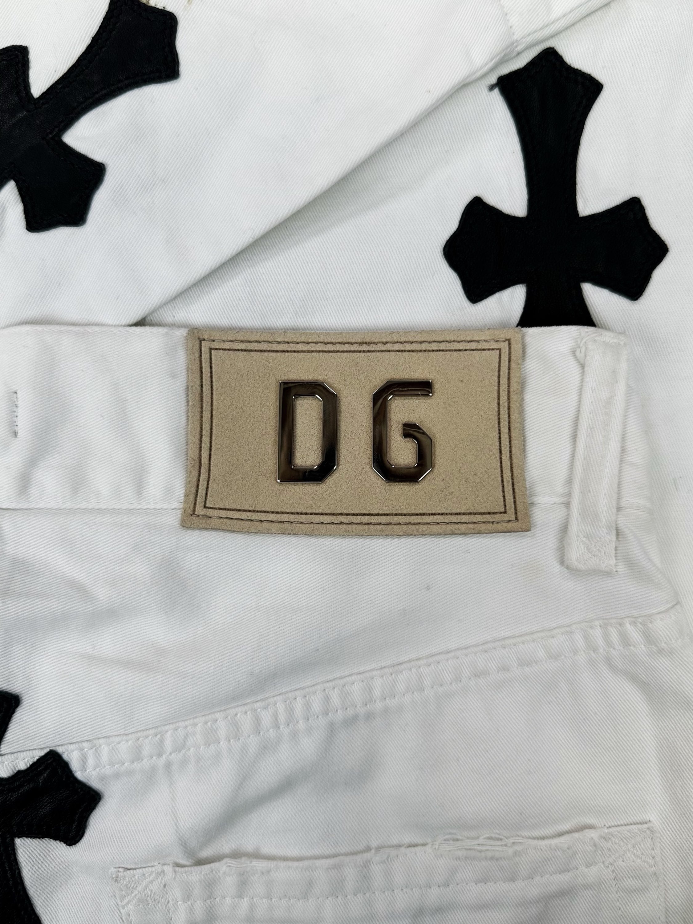 00s Chrome Hearts Custom Dolce & Gabbana Cross Denim