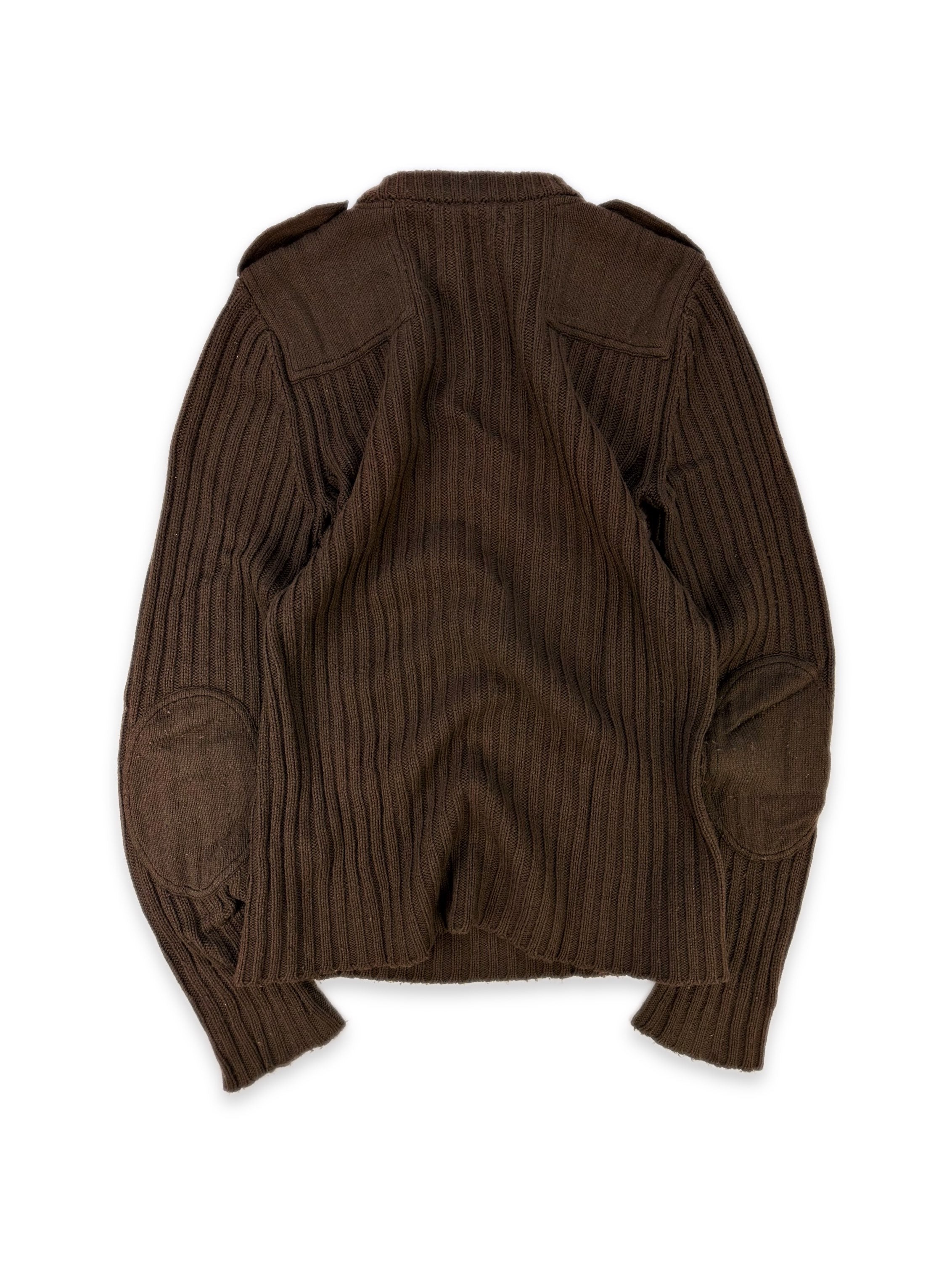 00s Dolce &amp; Gabbana Sun Faded Brown Knitted Sweater