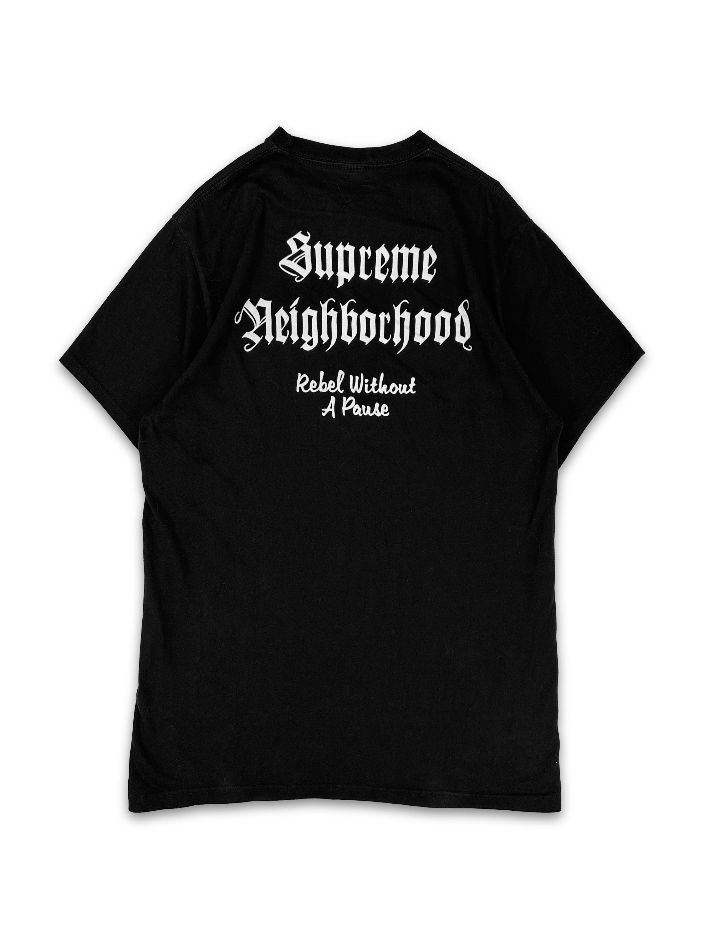 2006 Supreme x Neigborhood ‘Skull &amp; Crossbones’ Box Logo T-Shirt