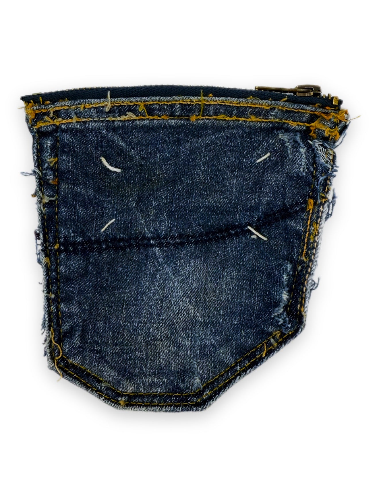 SS99 Maison Margiela ‘Jean Pocket’ Denim Zipper Wallet