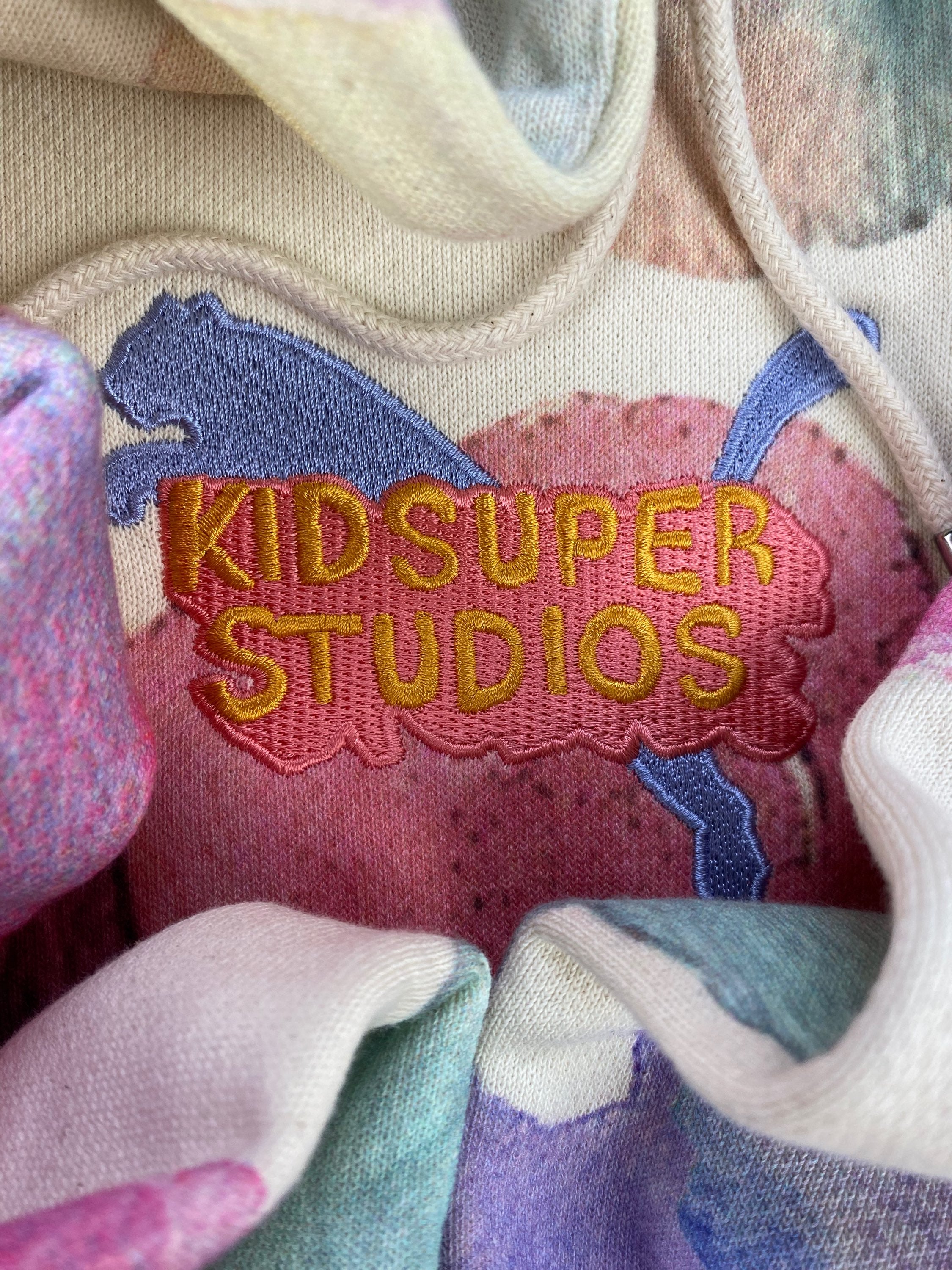 KidSuper Studios x Puma ‘Colour Block’ Embroidered Hoodie