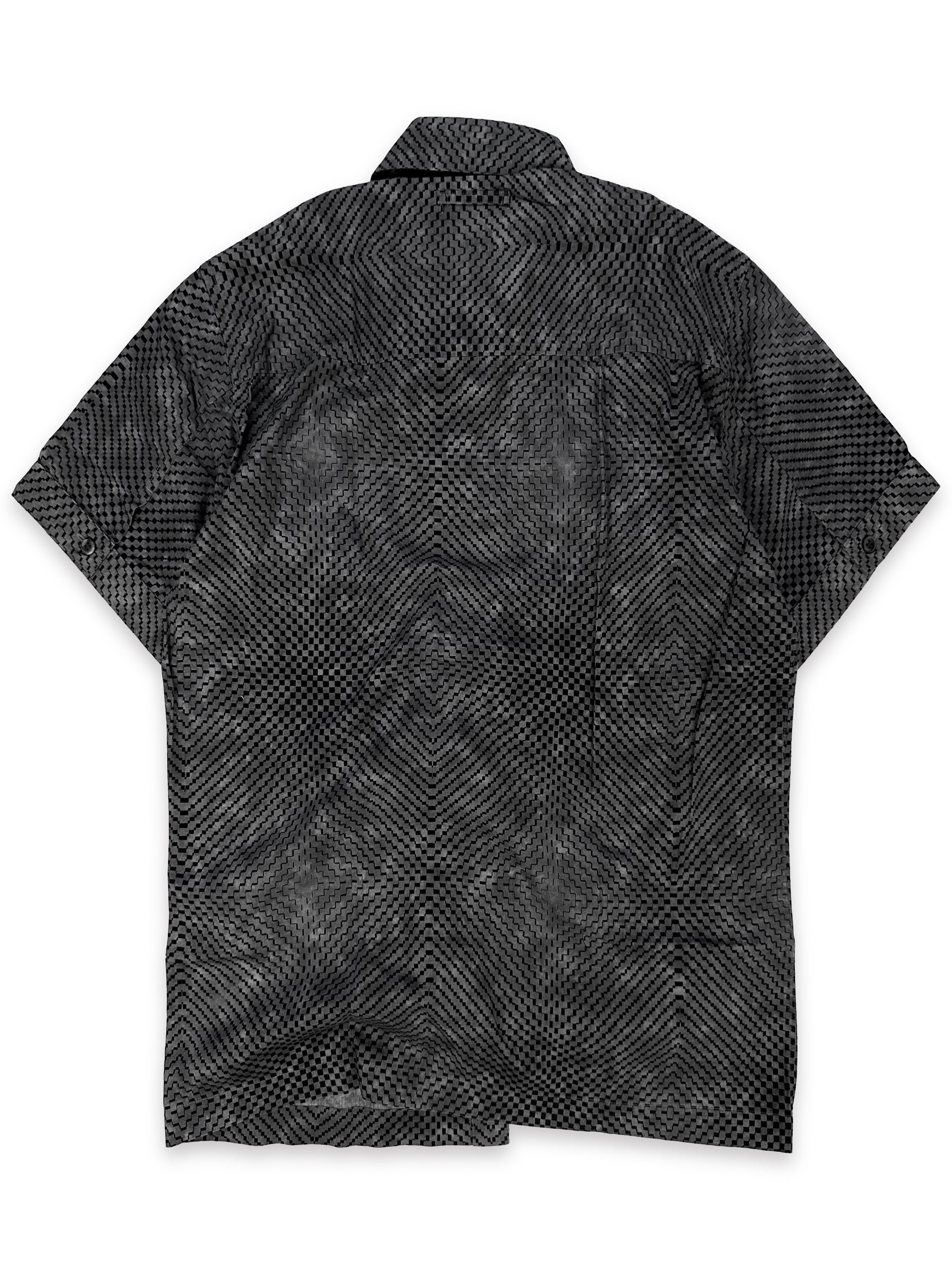 90s Jean Paul Gaultier ‘Trompe L’Oeil’ Short Sleeve Shirt