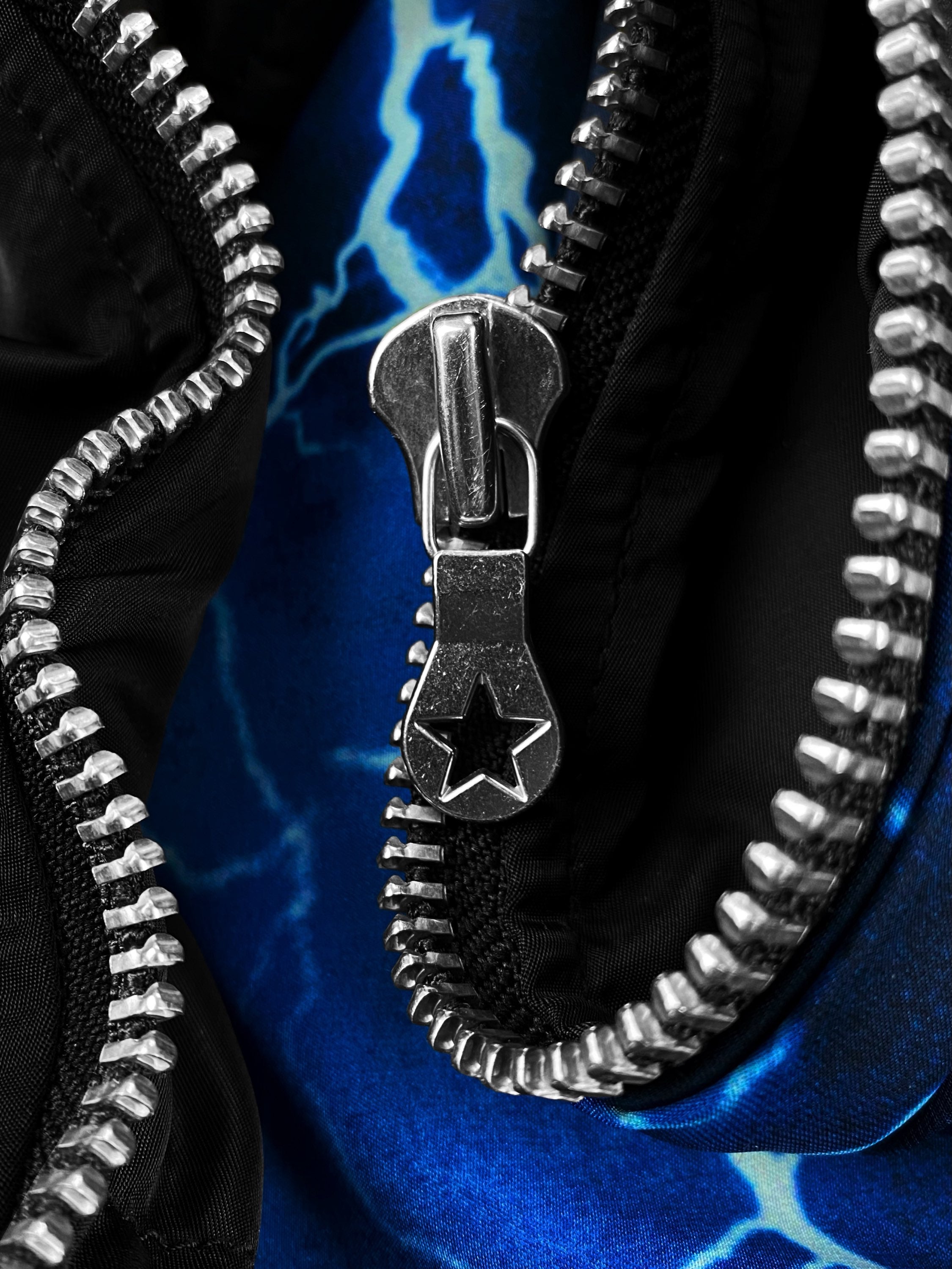 AW11 Phenomenon 3D ‘Cross’ MA-1 Reversible Fur Bomber Jacket