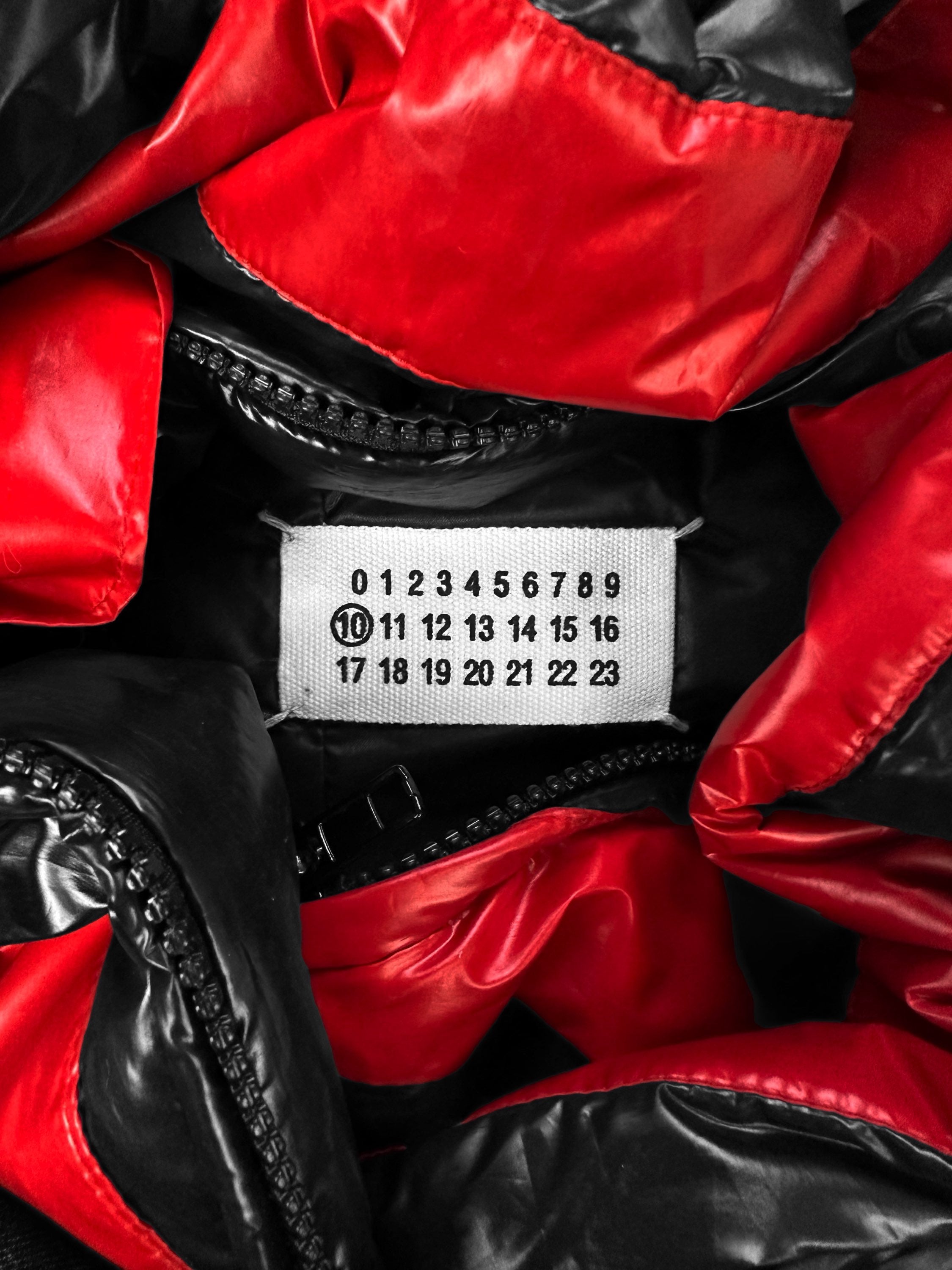 AW08 Maison Margiela ‘Thriller’ Quilted Puffer Biker Jacket