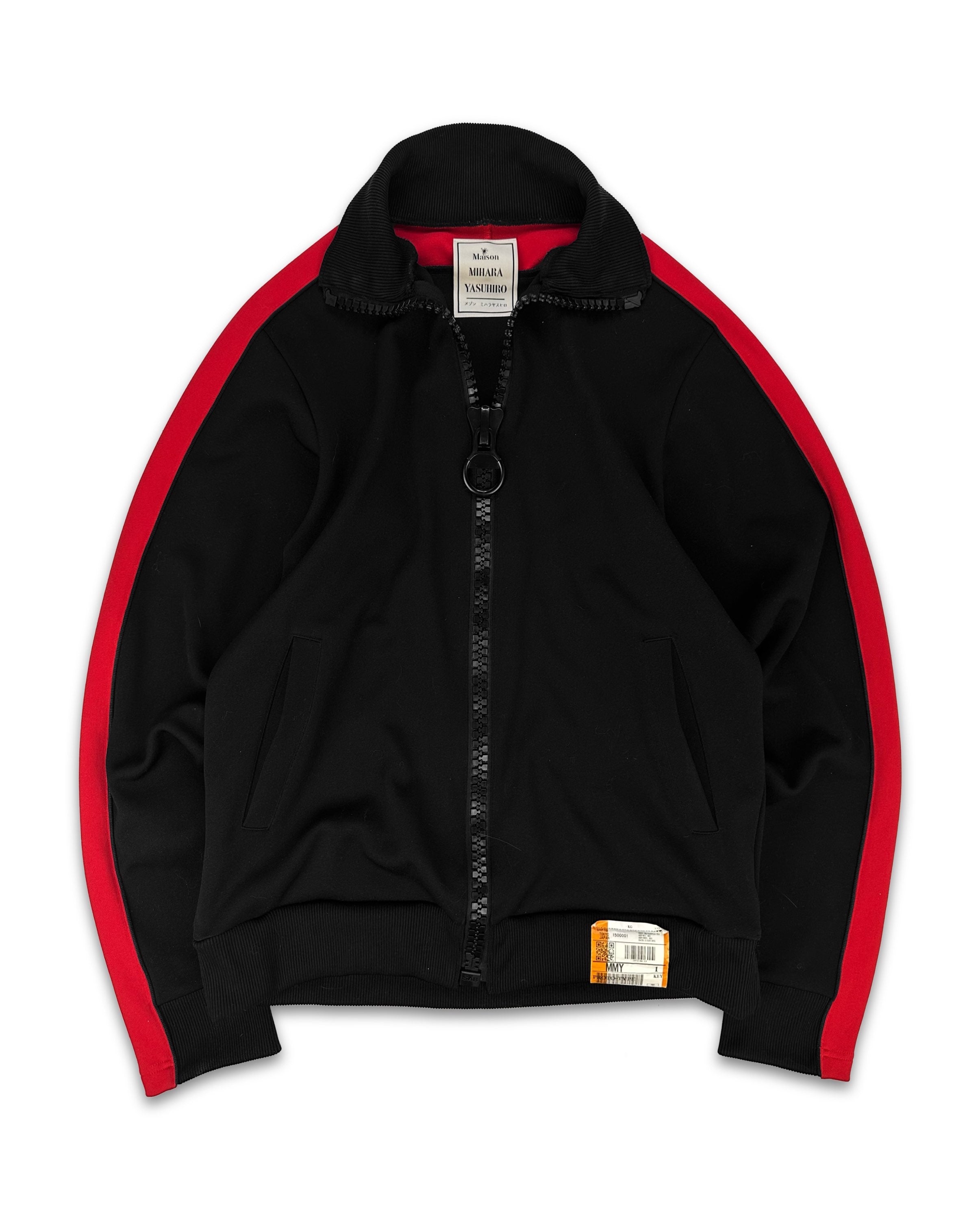 Mihara Yasuhrio ‘Big Zipper’ Black Two Tone Track Jacket