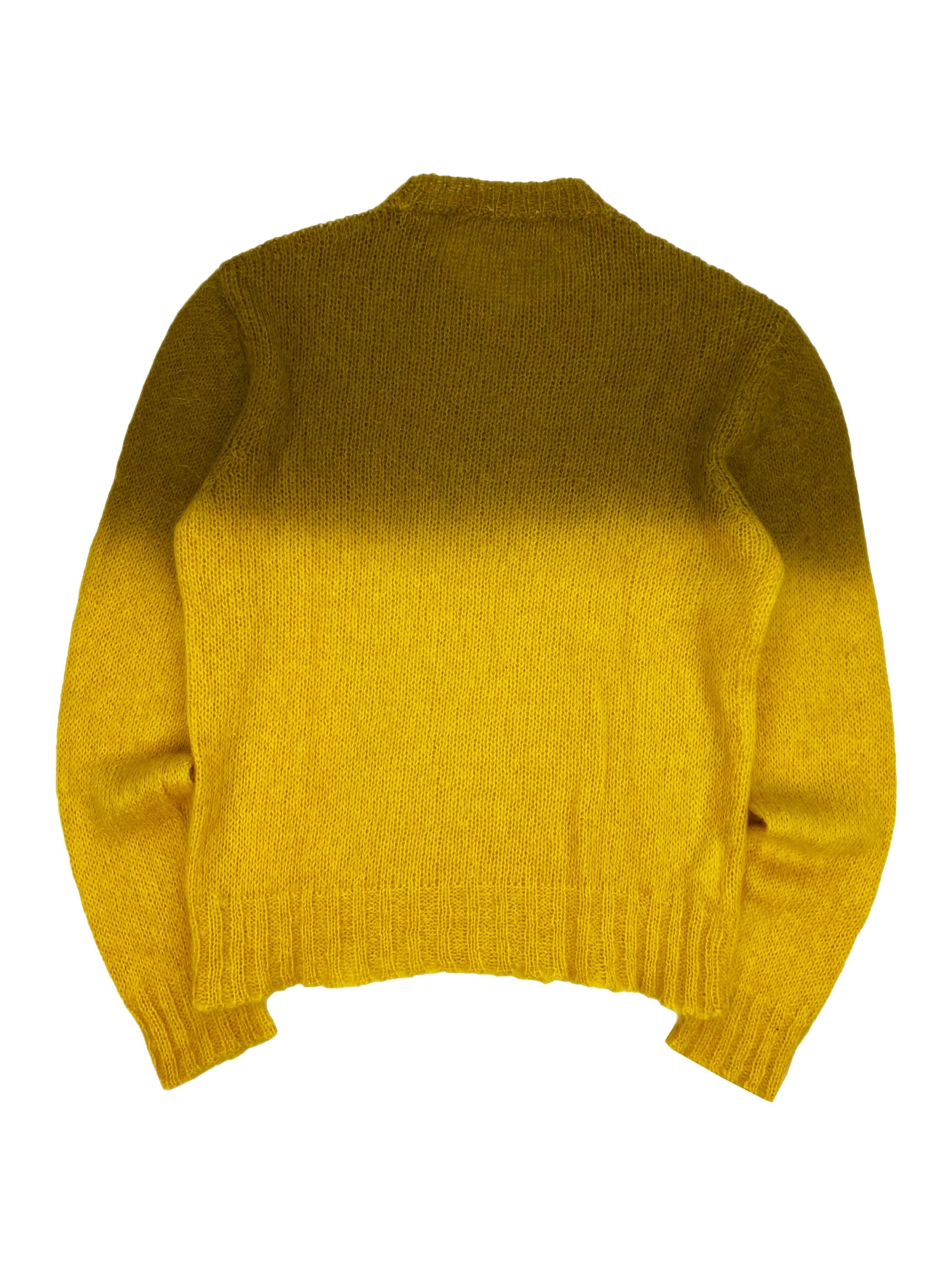 Marni Gradient Loose Gauge Mohair Ombré Knit Sweater