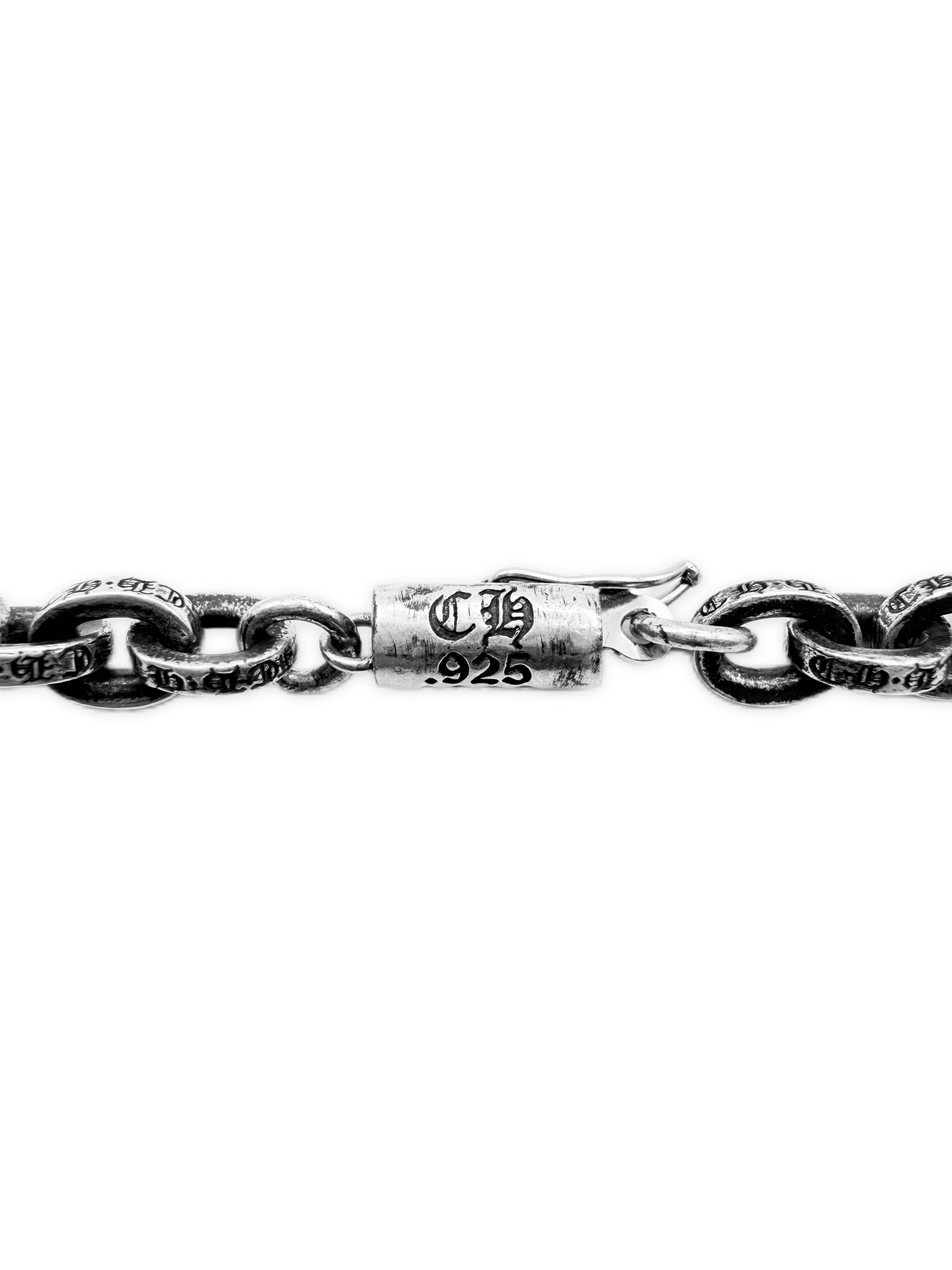 Chrome Hearts 24 in Paper Chain .925 Silver Necklace