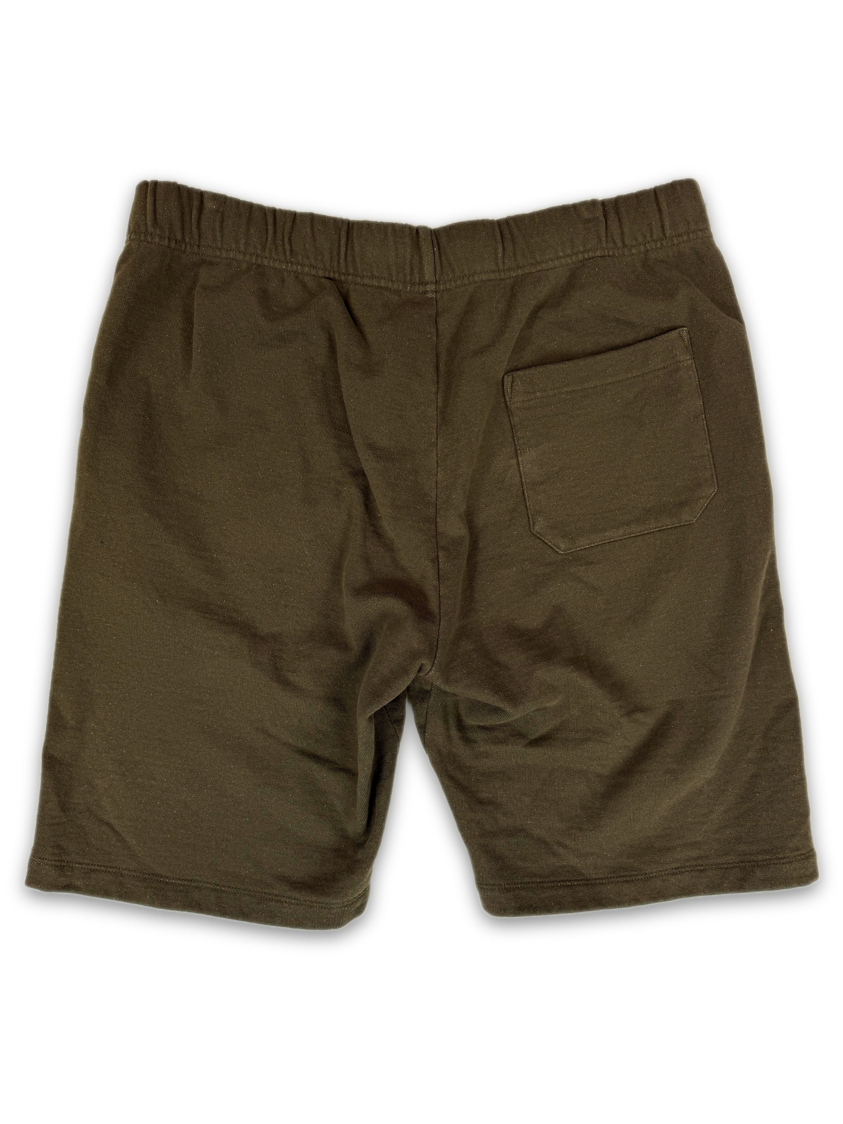 Chrome Hearts ‘Y Not’ Embroidered Dagger Olive Green Shorts