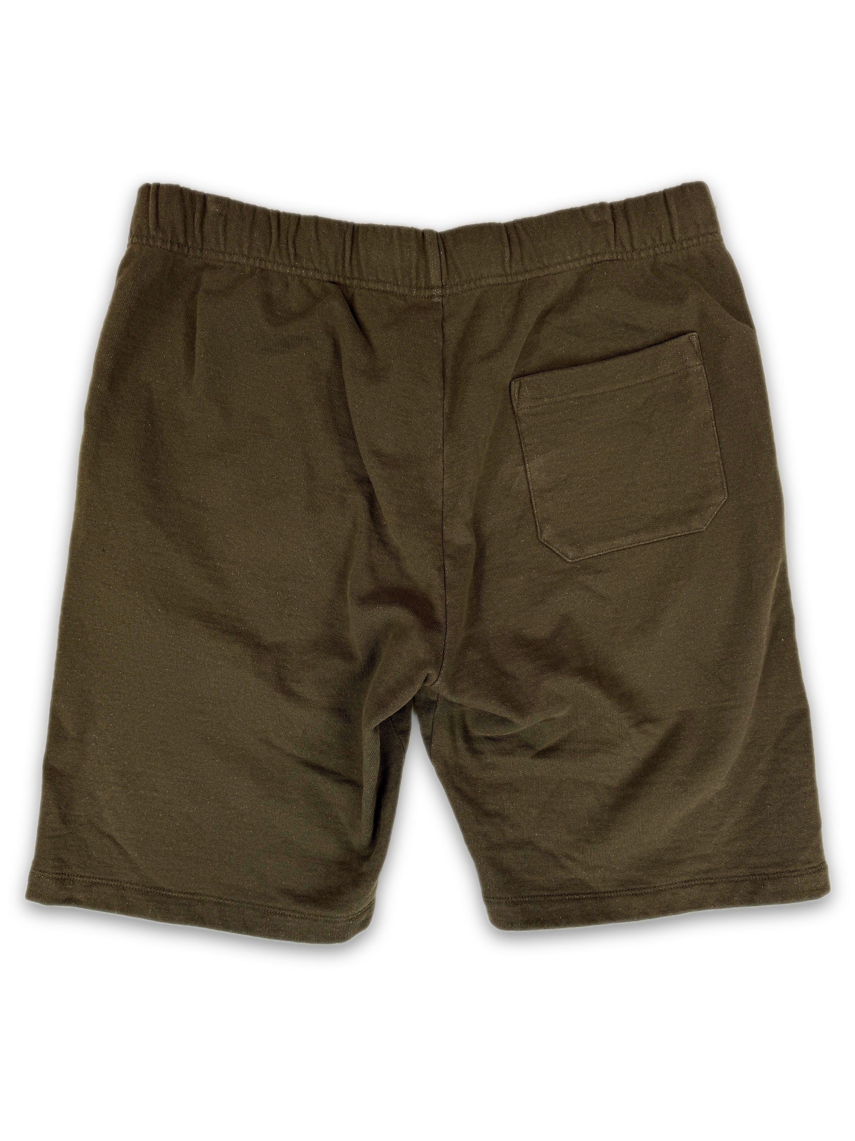Chrome Hearts ‘Y Not’ Embroidered Dagger Olive Green Shorts