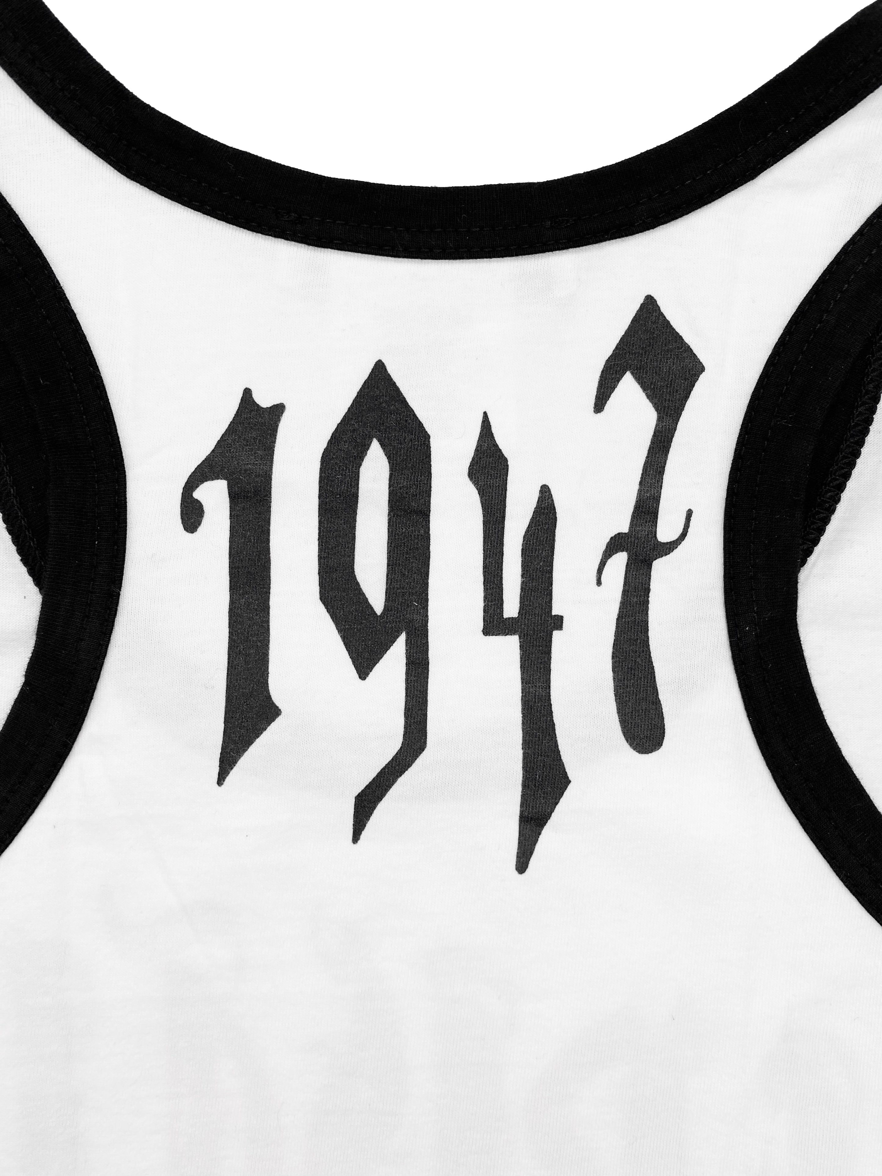 SS02 Dior by John Galliano “1947” Gothic Tank Top