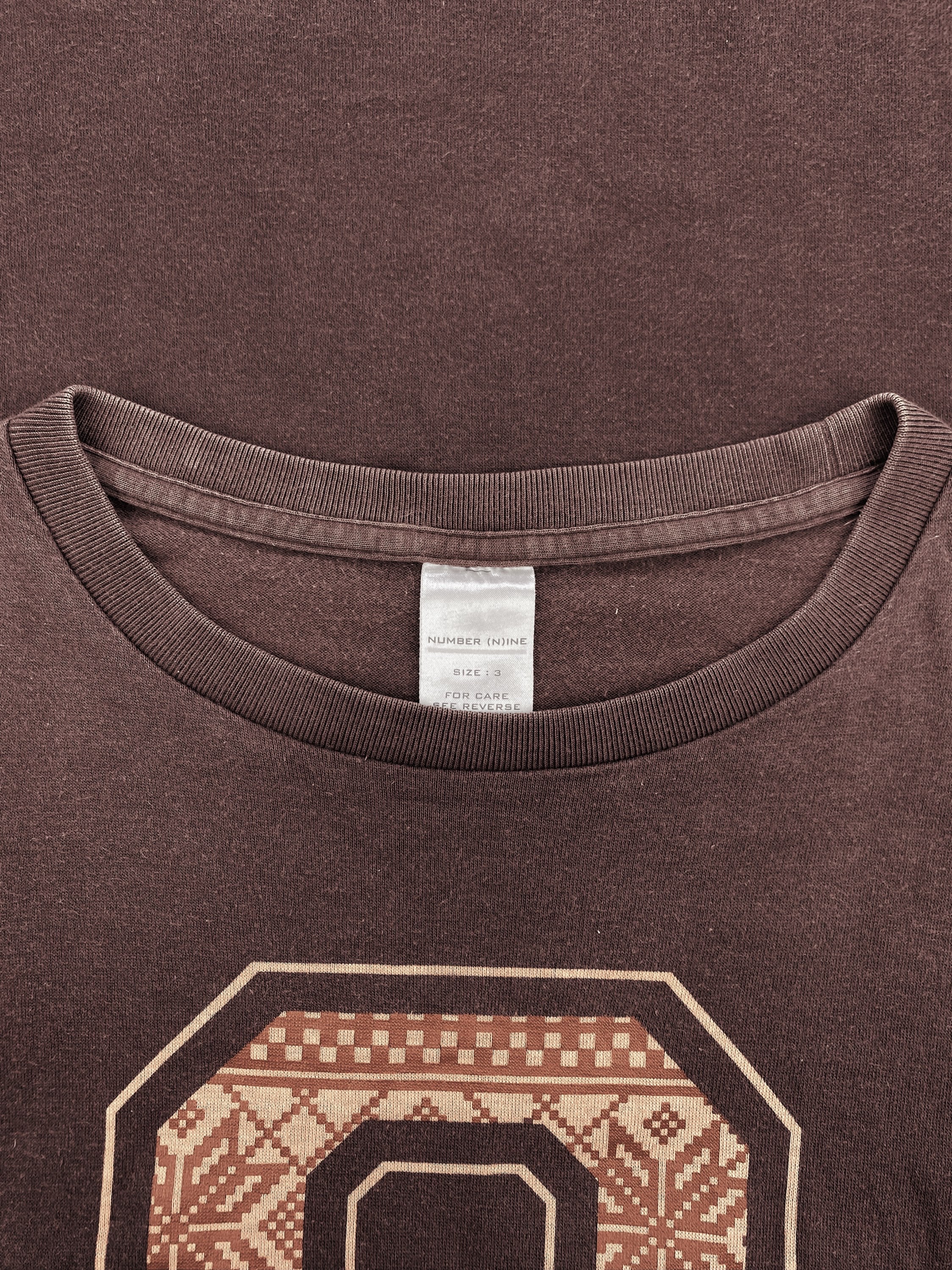 Number (N)ine Rustic “G” Collegiate Boxy T-Shirt