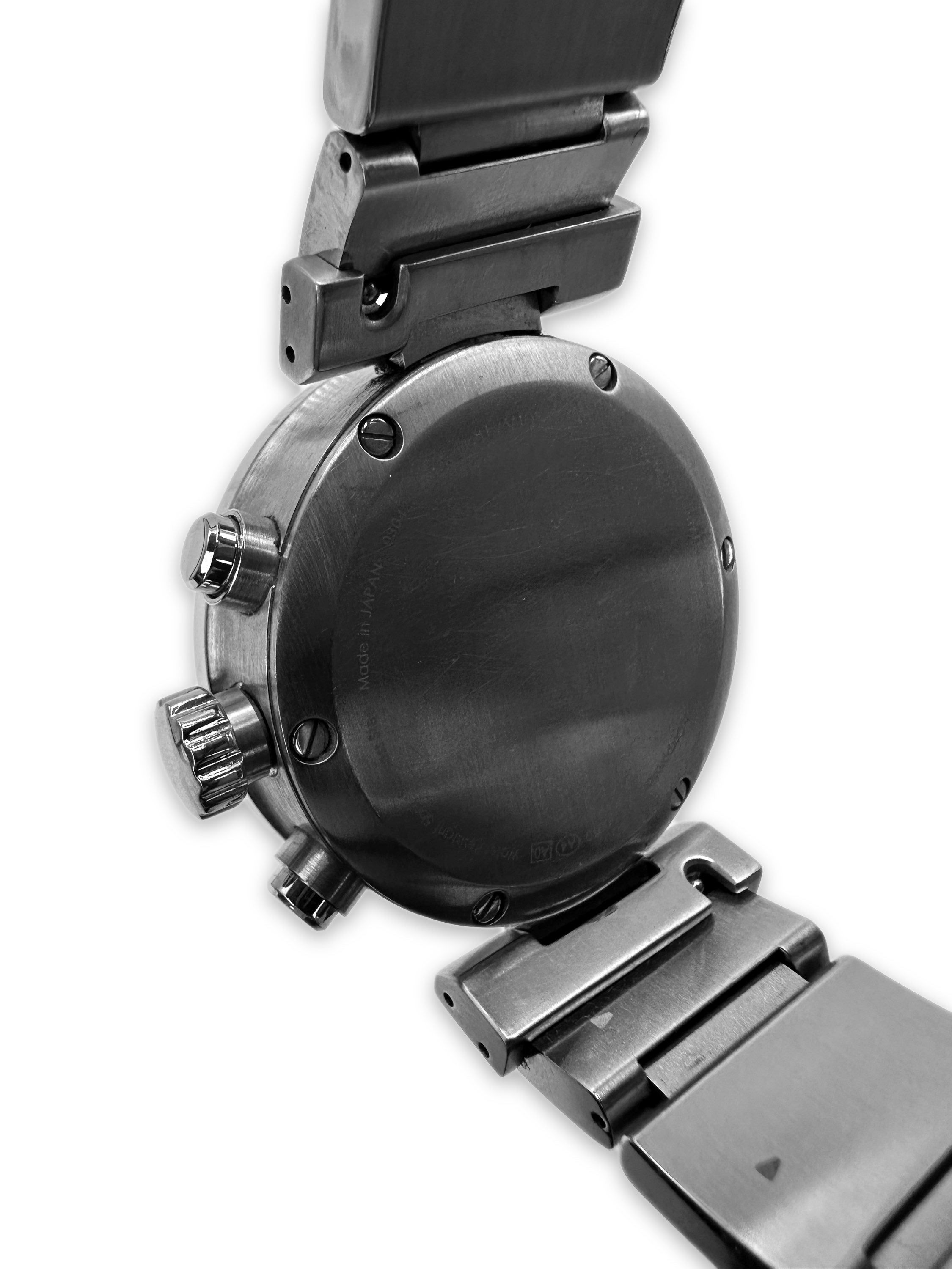 00s Issey Miyake by Satoshi Wada Triple Chronograph Wrist Watch