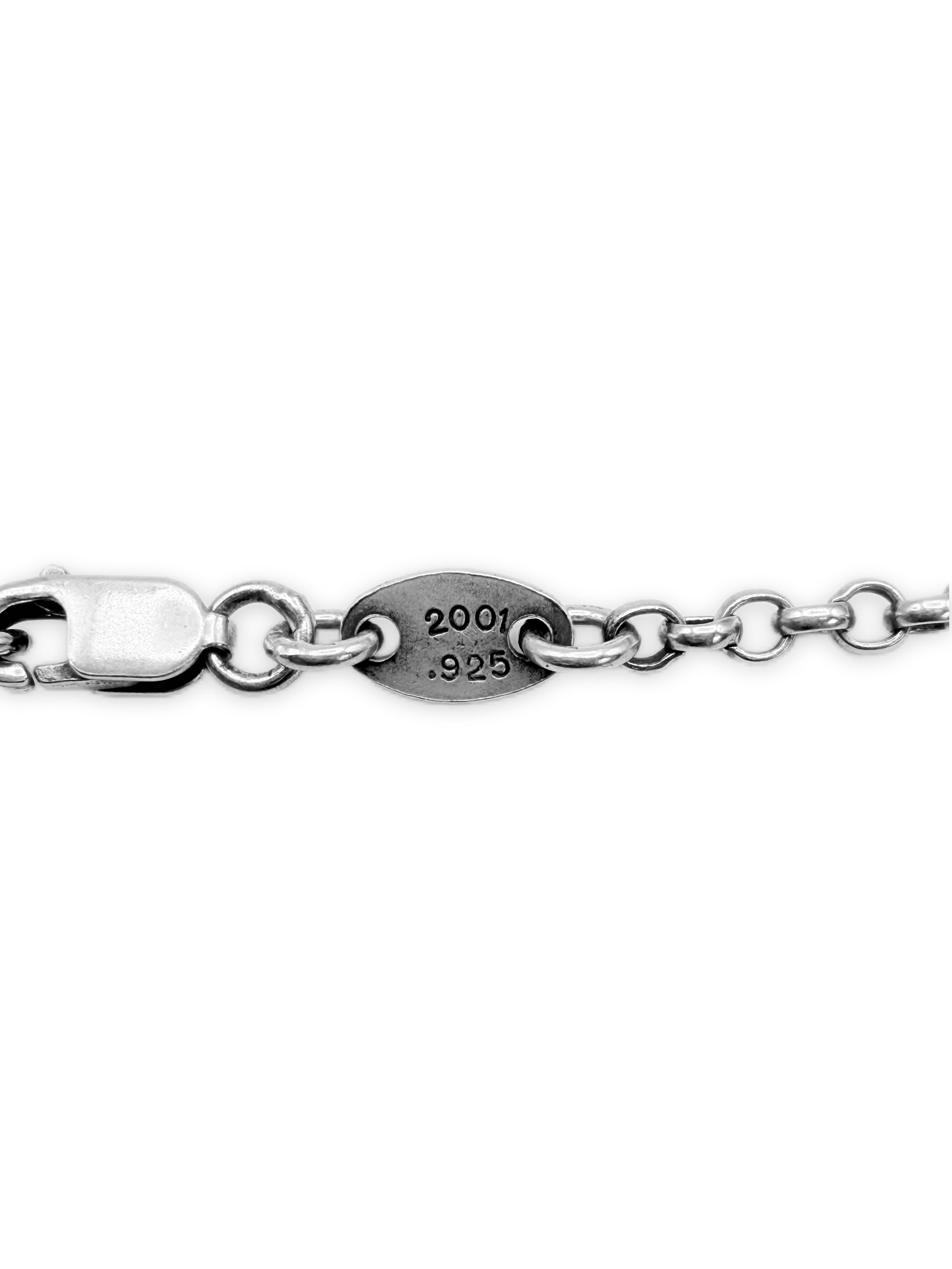 Chrome Hearts 21 in Roll Chain .925 Silver Necklace