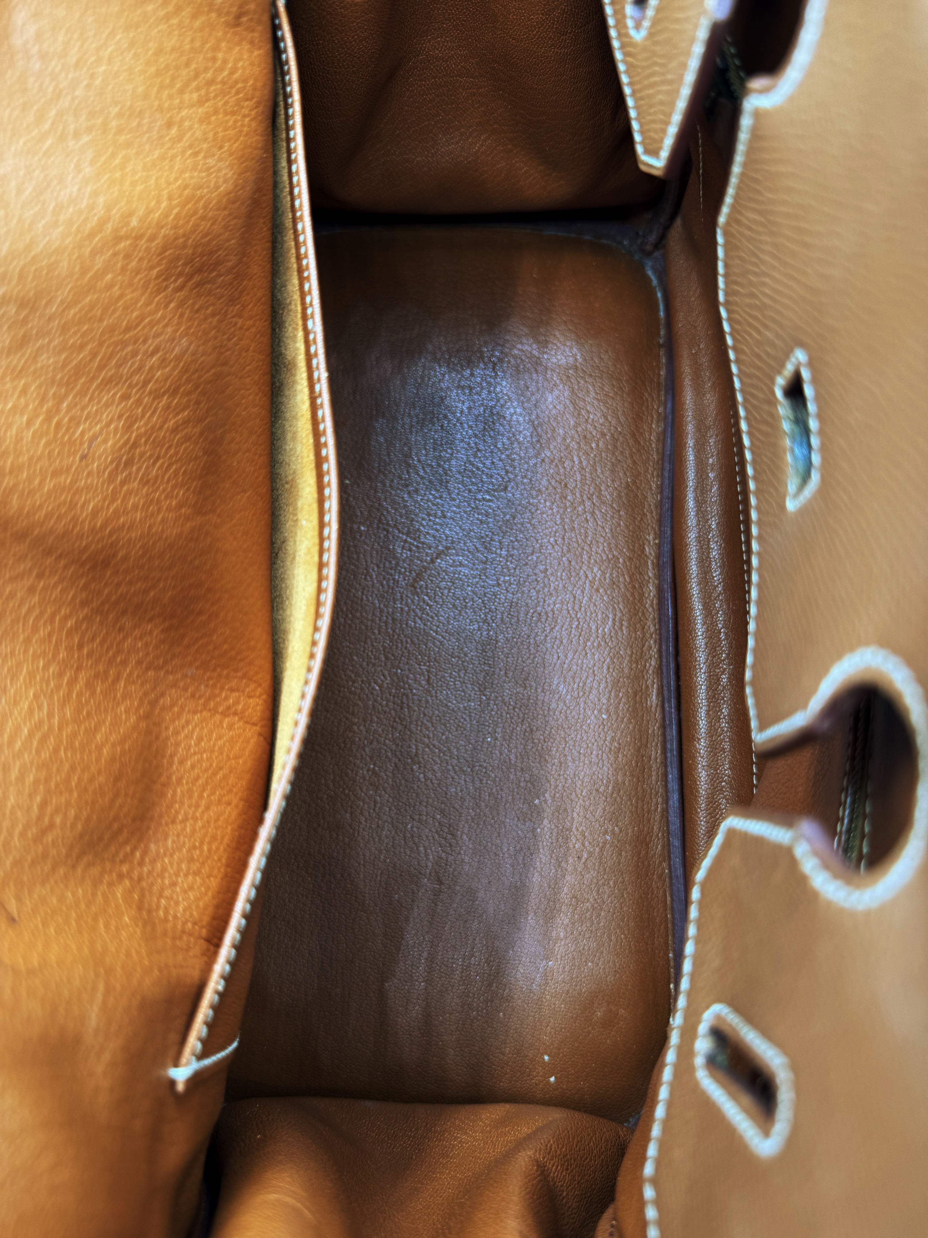 1999 Hermès Birkin 30 Togo Leather Gold Hardware Hand Bag