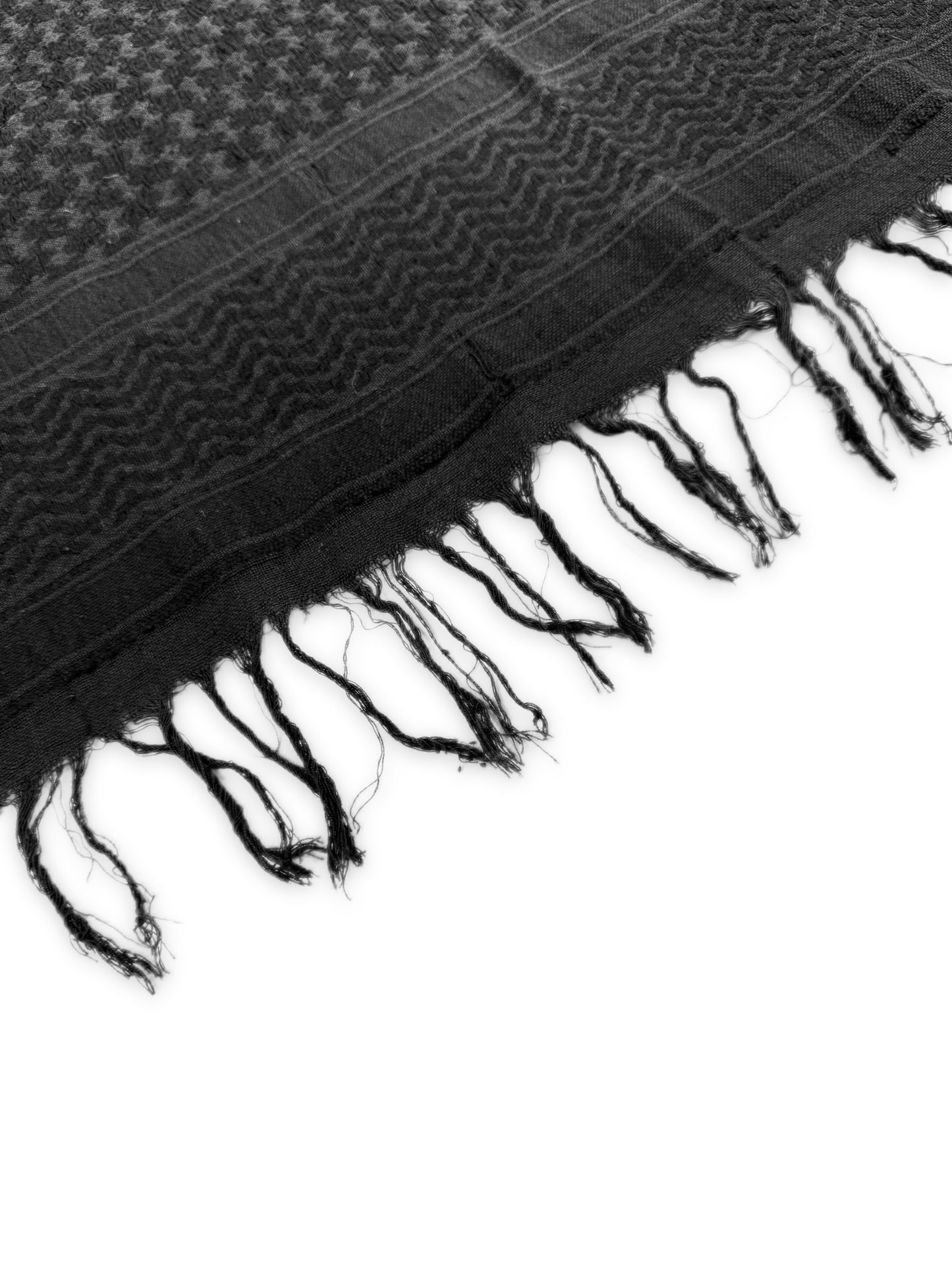 AW01 Raf Simons ‘Riot! Riot! Riot!’ Keffiyeh Square Tassel Scarf