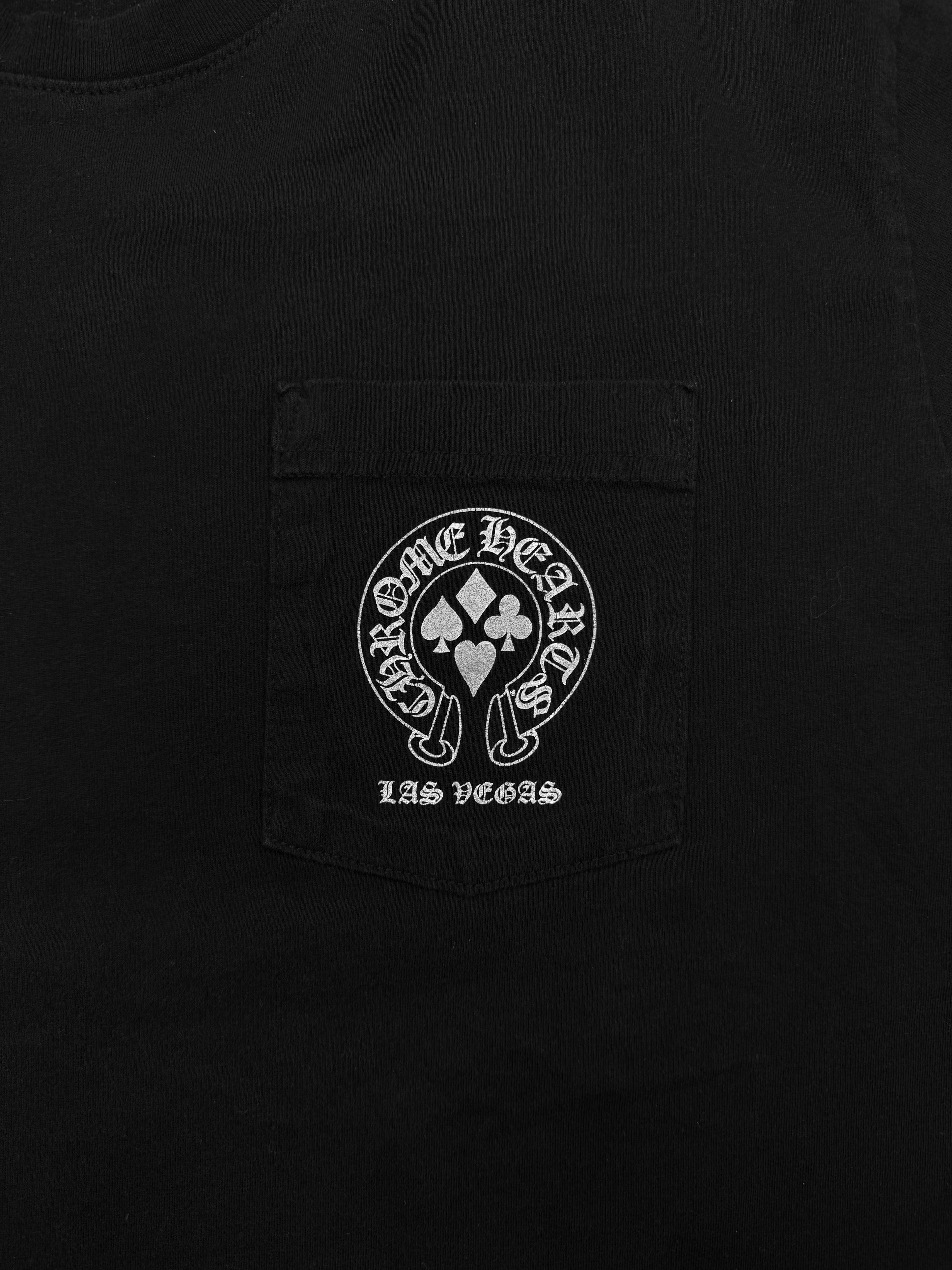 Chrome Hearts Las Vegas Exclusive Black Graphic T-Shirt