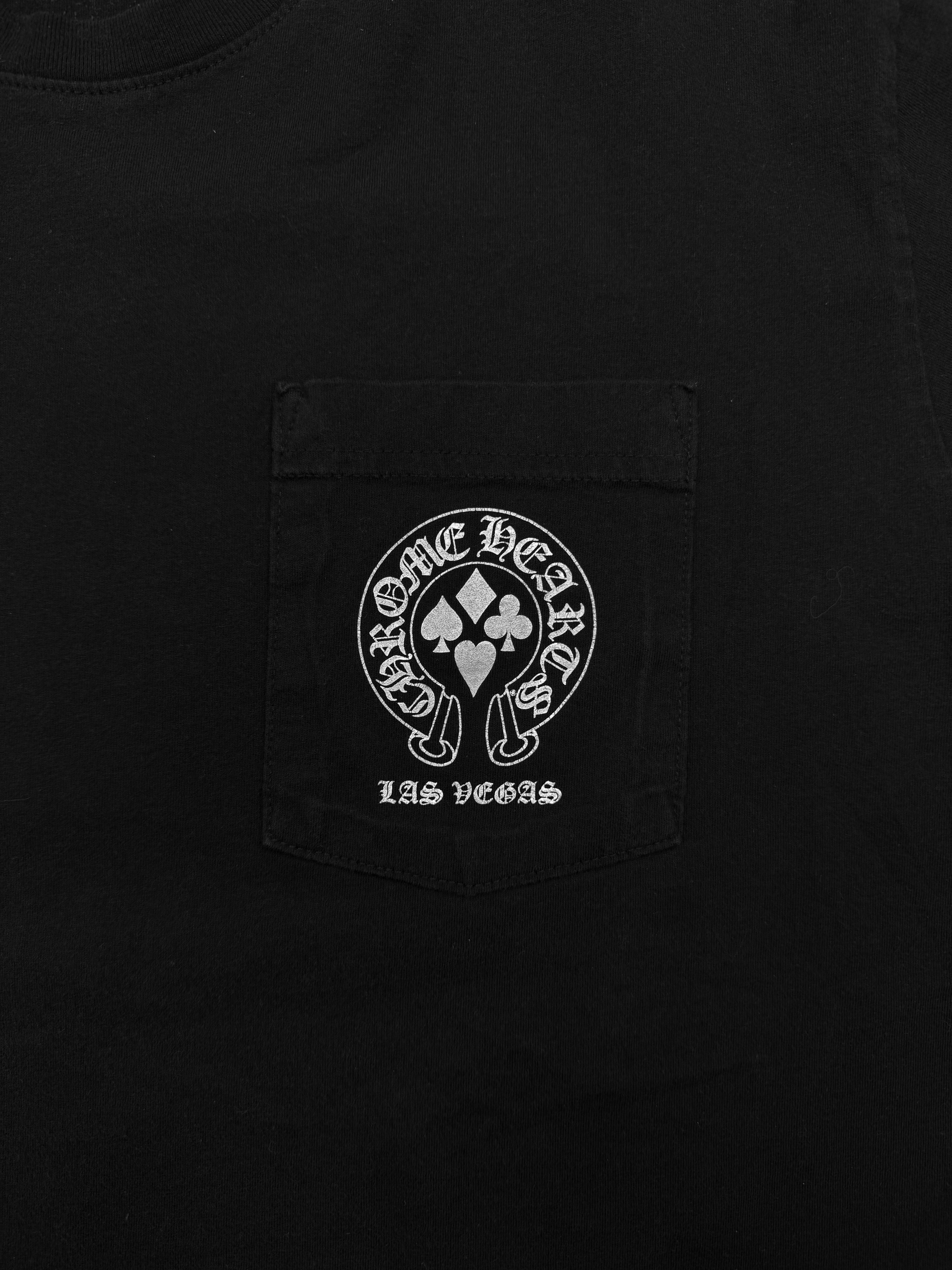 Chrome Hearts Las Vegas Exclusive Black Graphic T-Shirt