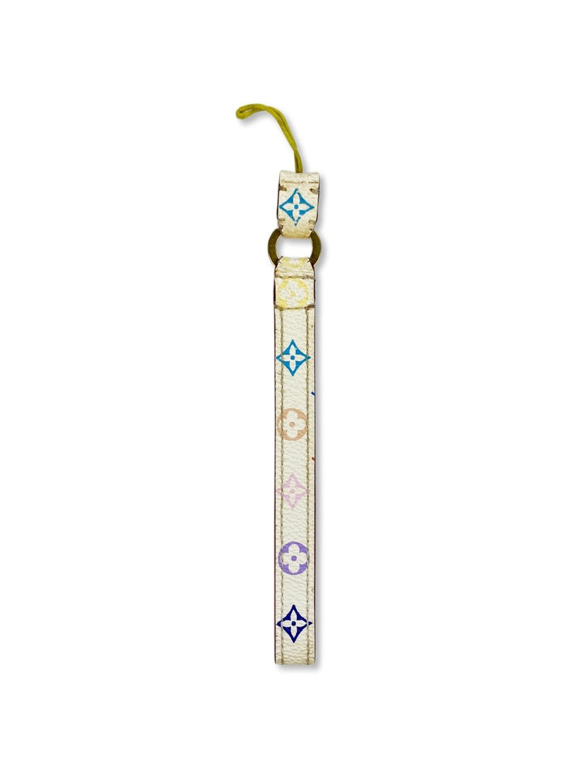 SS03 Louis Vuitton x Takashi Murakami Rainbow Monogram Leather Keychain