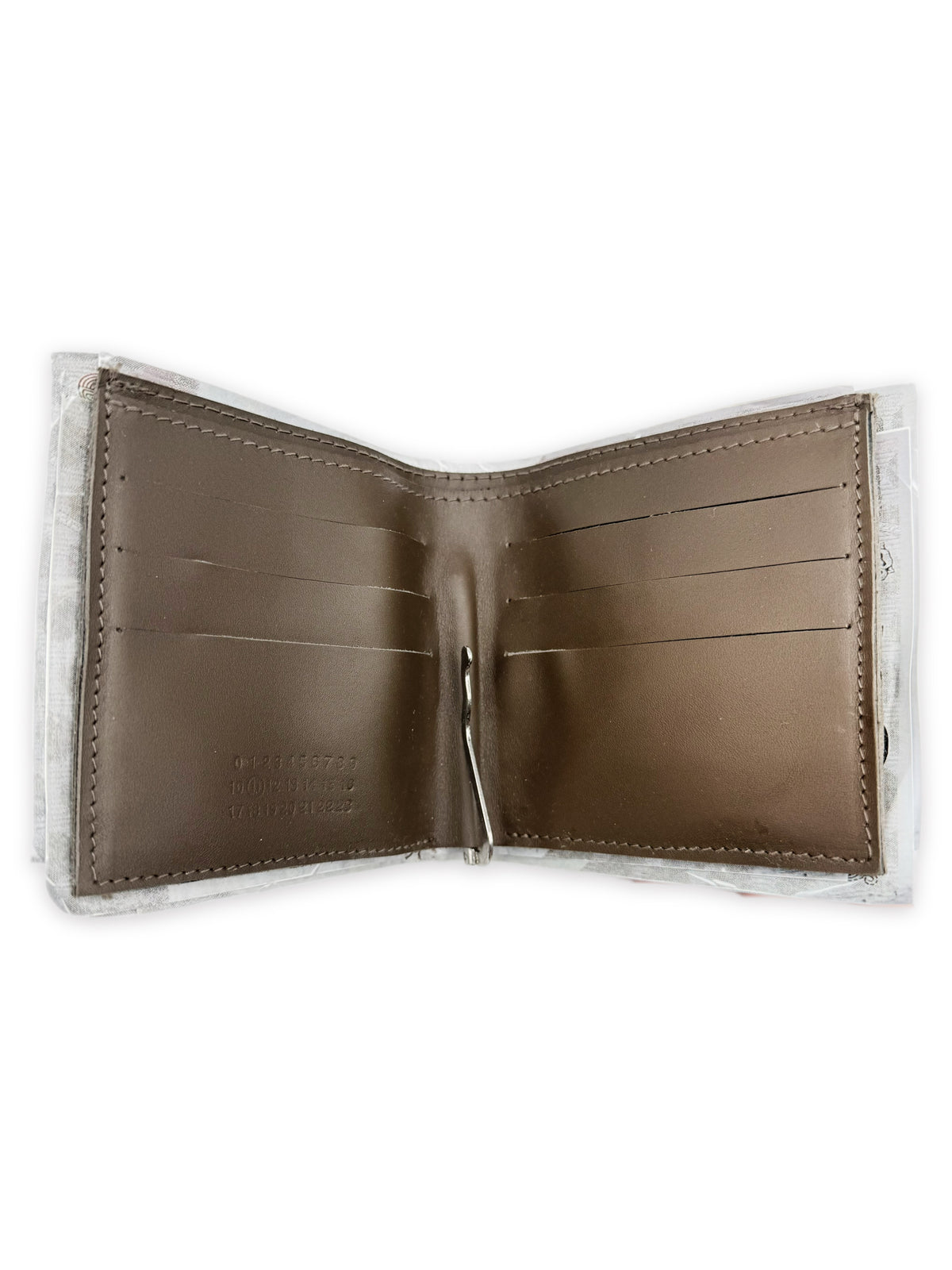 SS08 Maison Margiela ‘£00 Bill’ Pound Leather Bifold Wallet