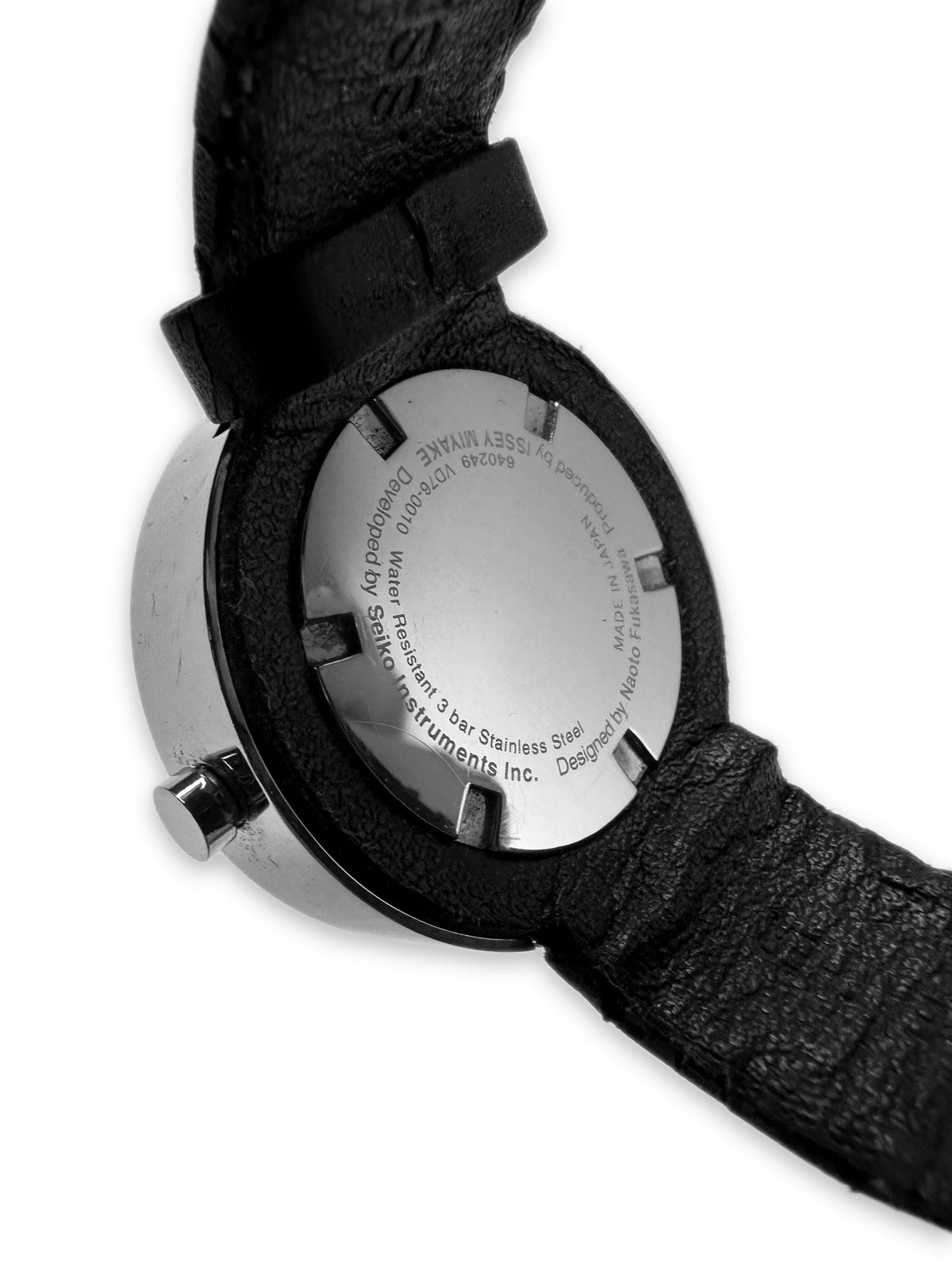90s Issey Miyake by Naoto Fukasaka SEIKO Minimal Wristwatch