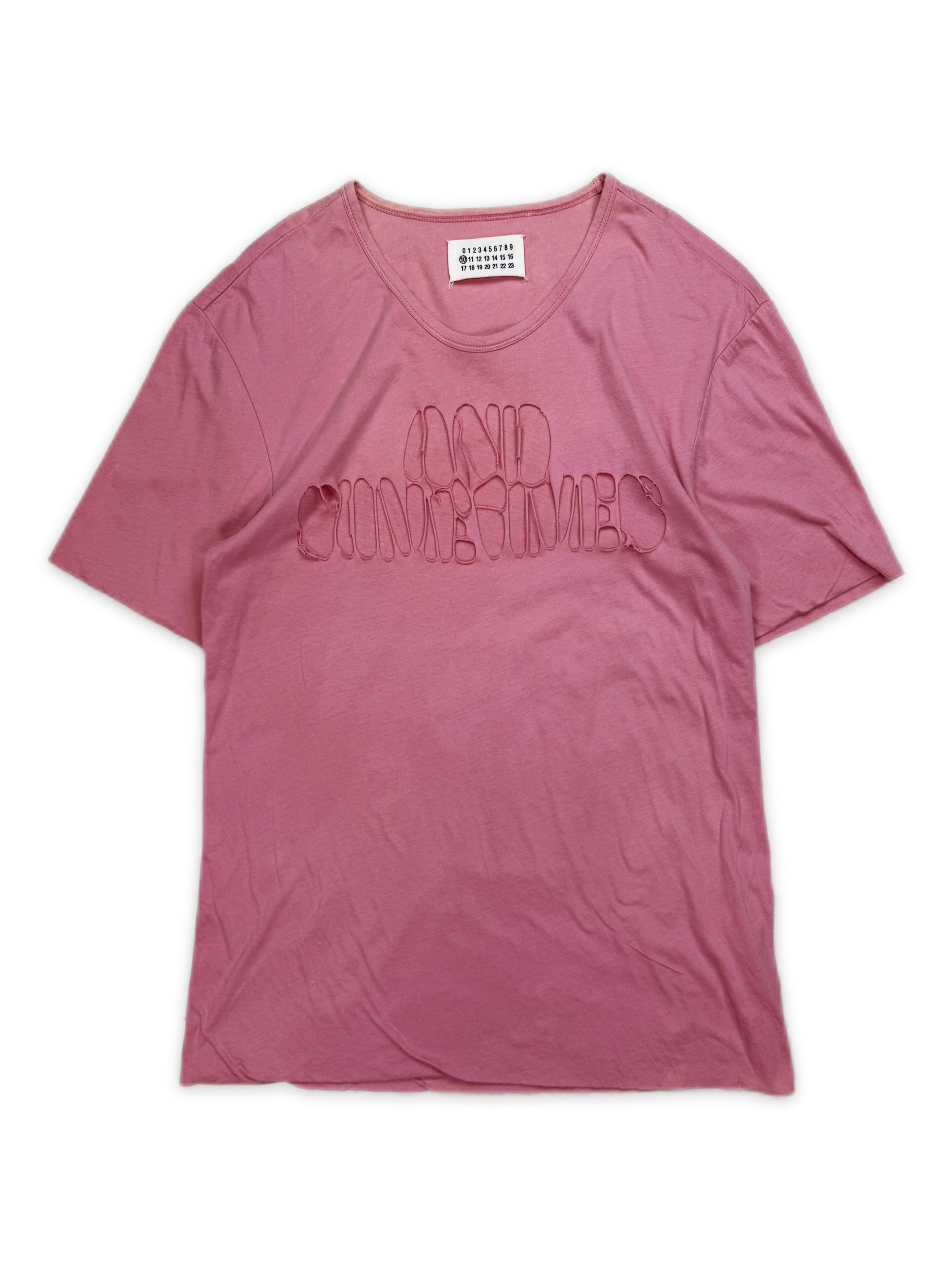 SS07 Maison Margiela ‘And Sometimes’ Double Layered T-Shirt