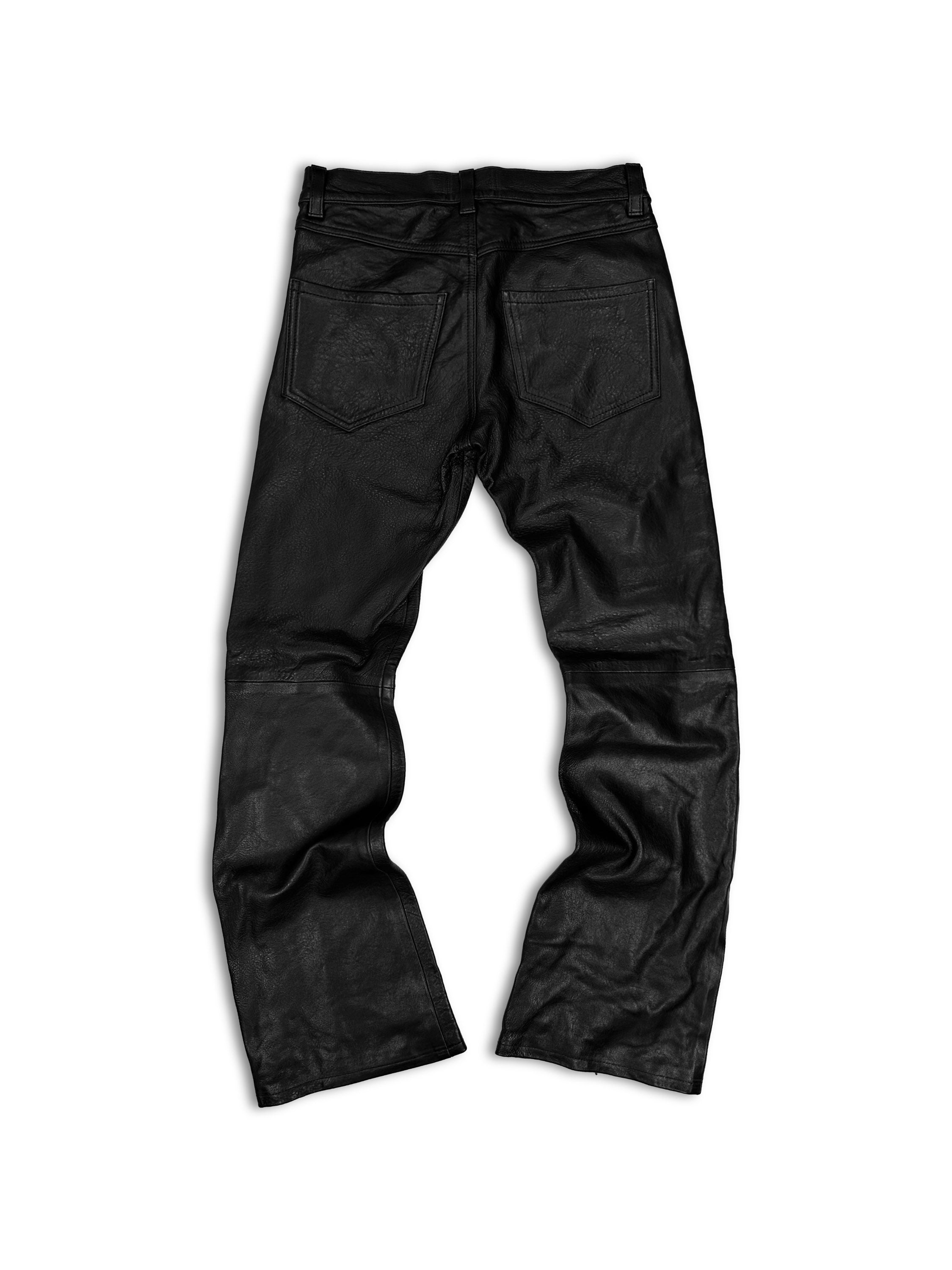 SS23 Enfants Riches Deprimes ‘Flared’ Lambskin Leather Pants