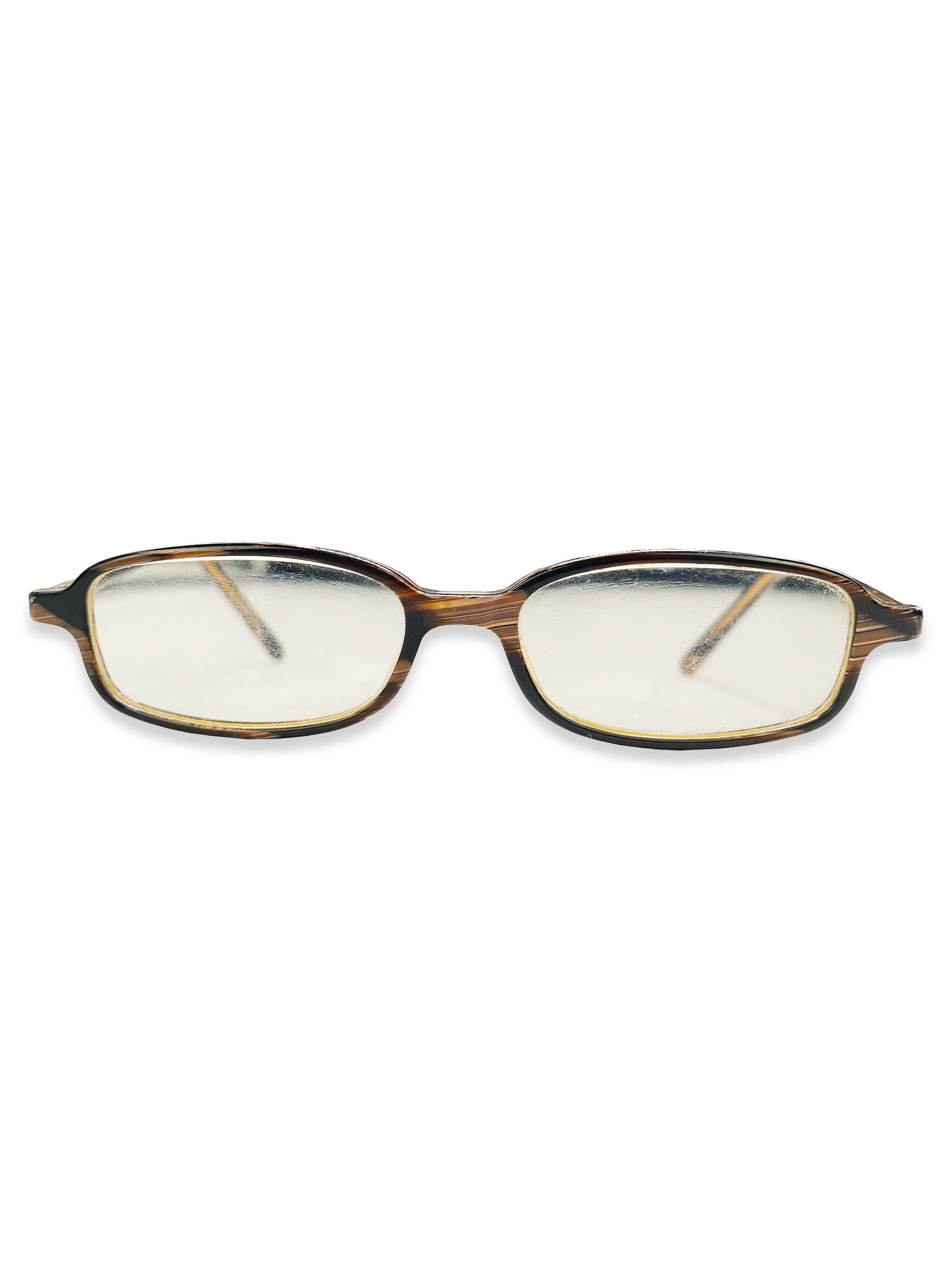 Valentino Ombré “V” Logo Frame Glasses