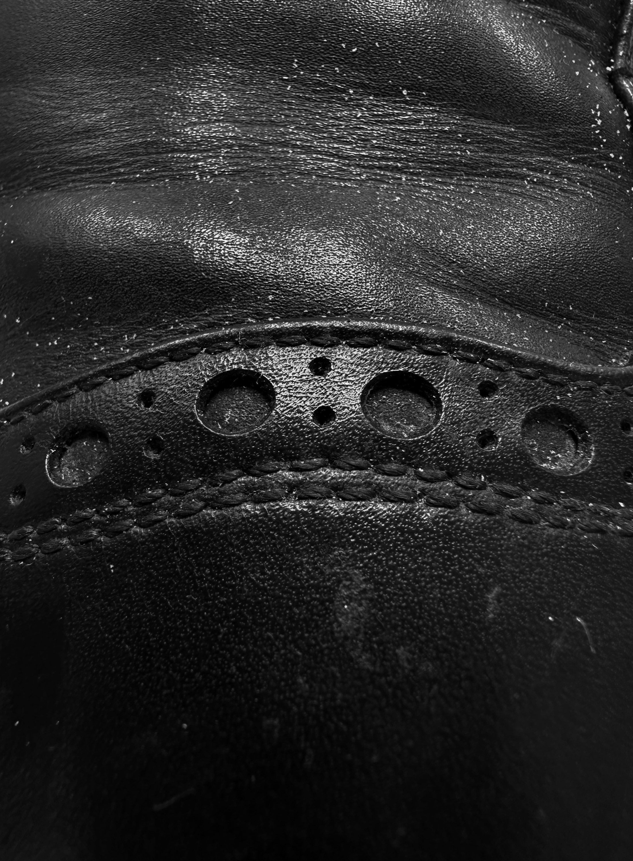 Yves Saint Laurent ‘Jodhpur’ Brogue Black Leather Belted Boots