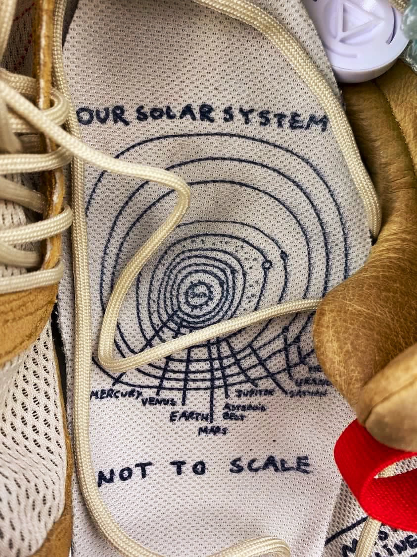 2016 Nike x Tom Sachs ‘Mars Yard’ 2.0 Tan Reconstructed Sneakers