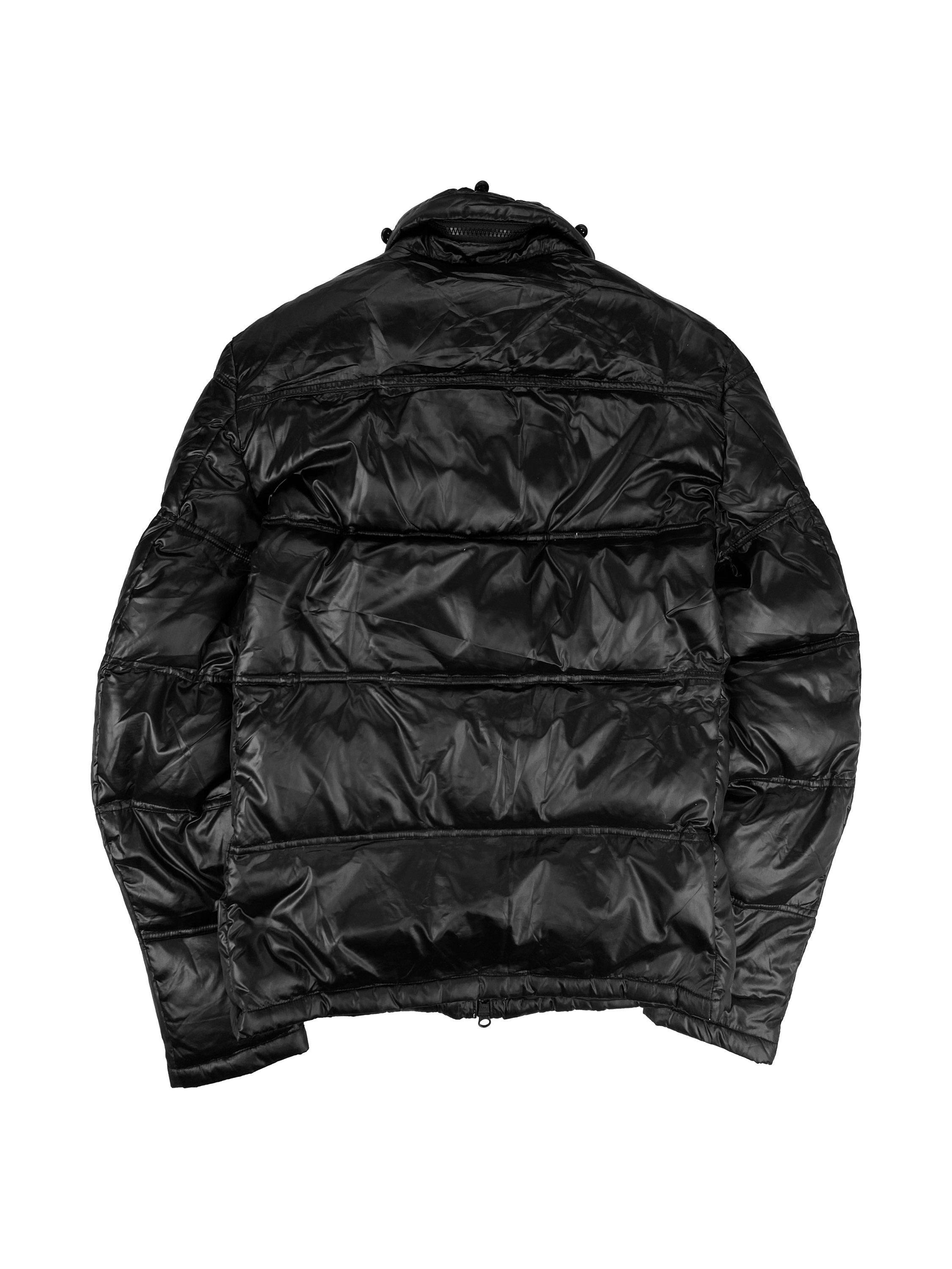 00s Katharine Hamnett Black Down Fill Puffer Jacket