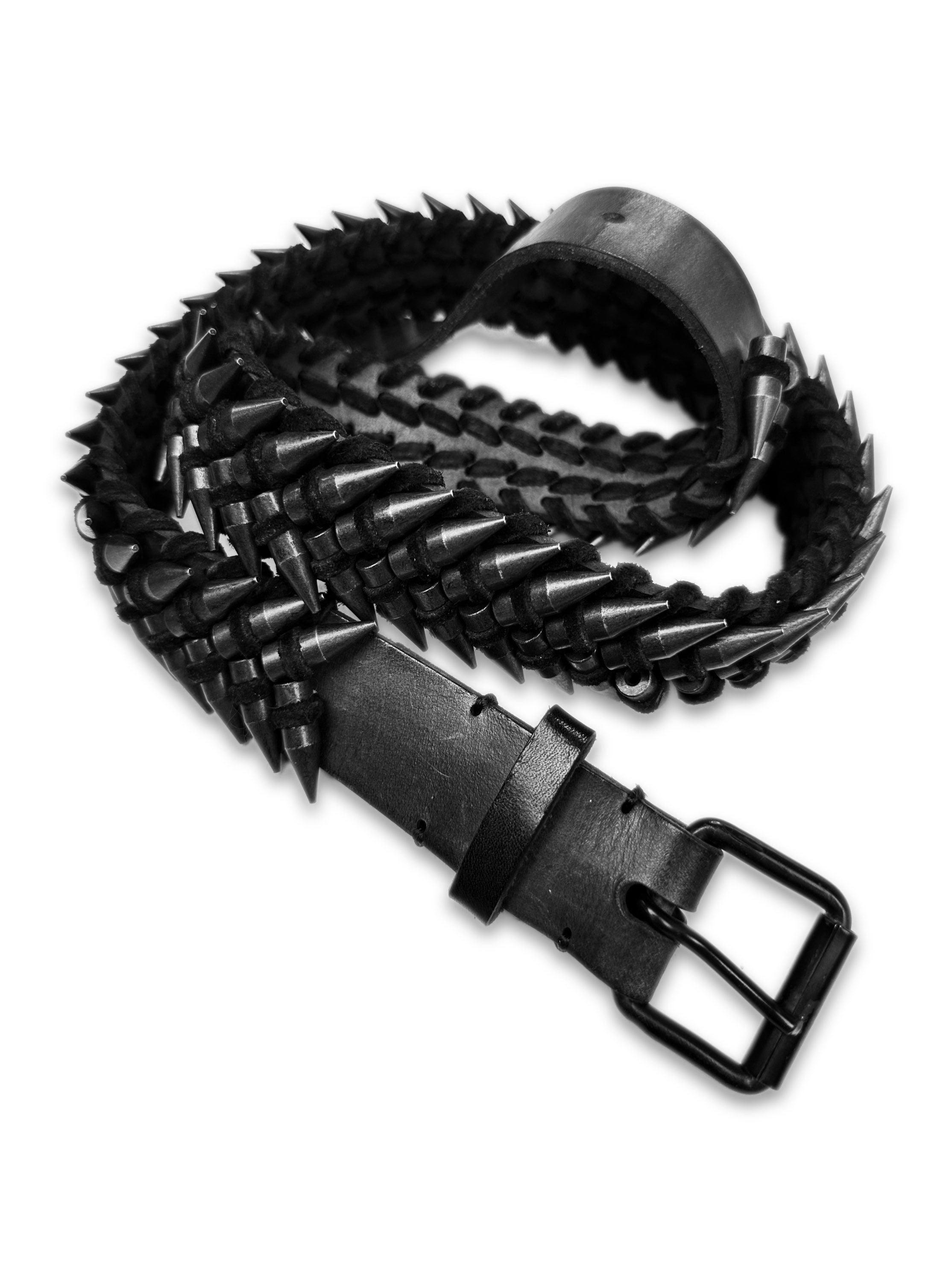 AW10 Balmain by Christophe Decarnin Leather ‘Bullet’ Belt
