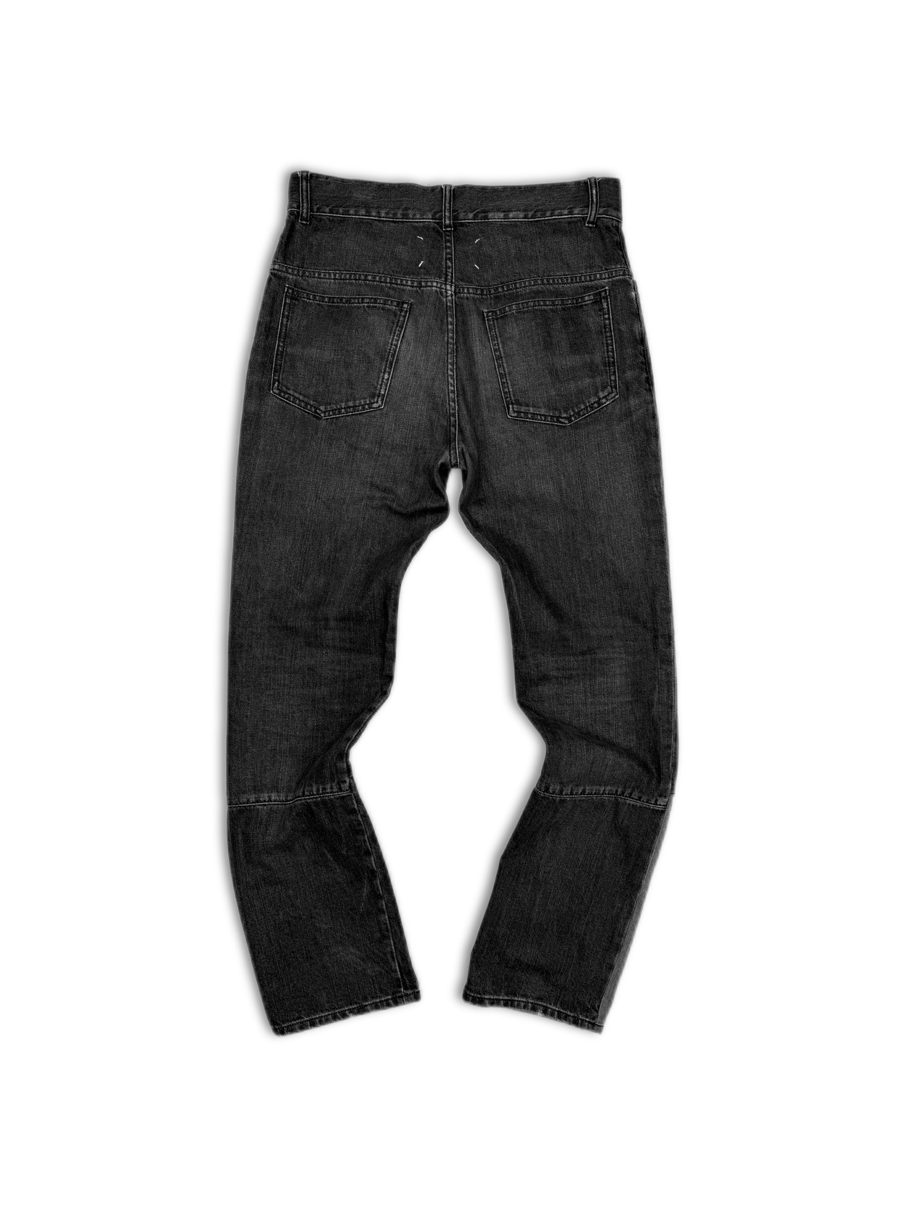 SS18 Maison Margiela ‘Patch’ Reworked Boot Cut Denim