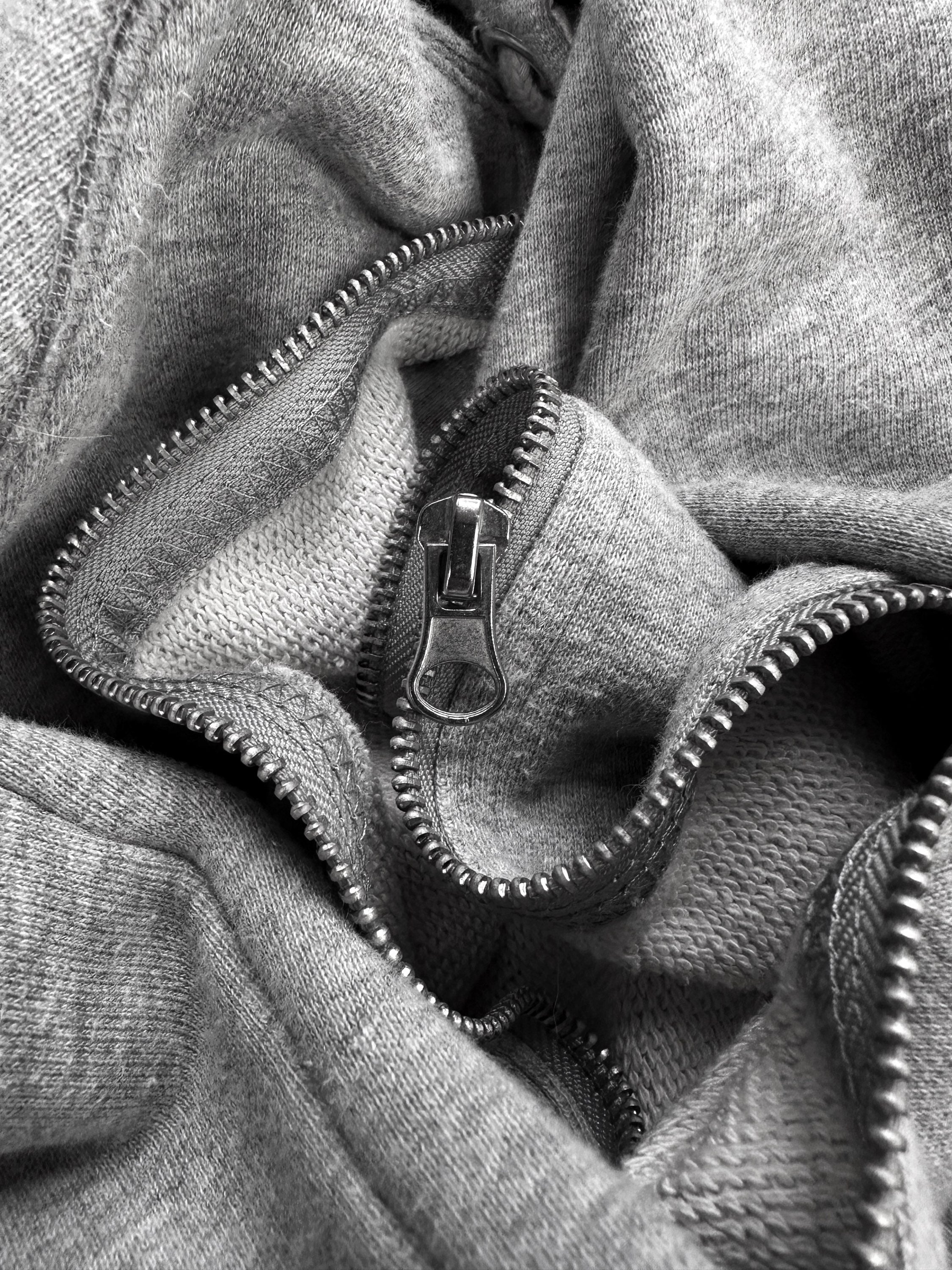 90s Final Home Convertiable Hoodie / Turtleneck Full-zip Hoodie