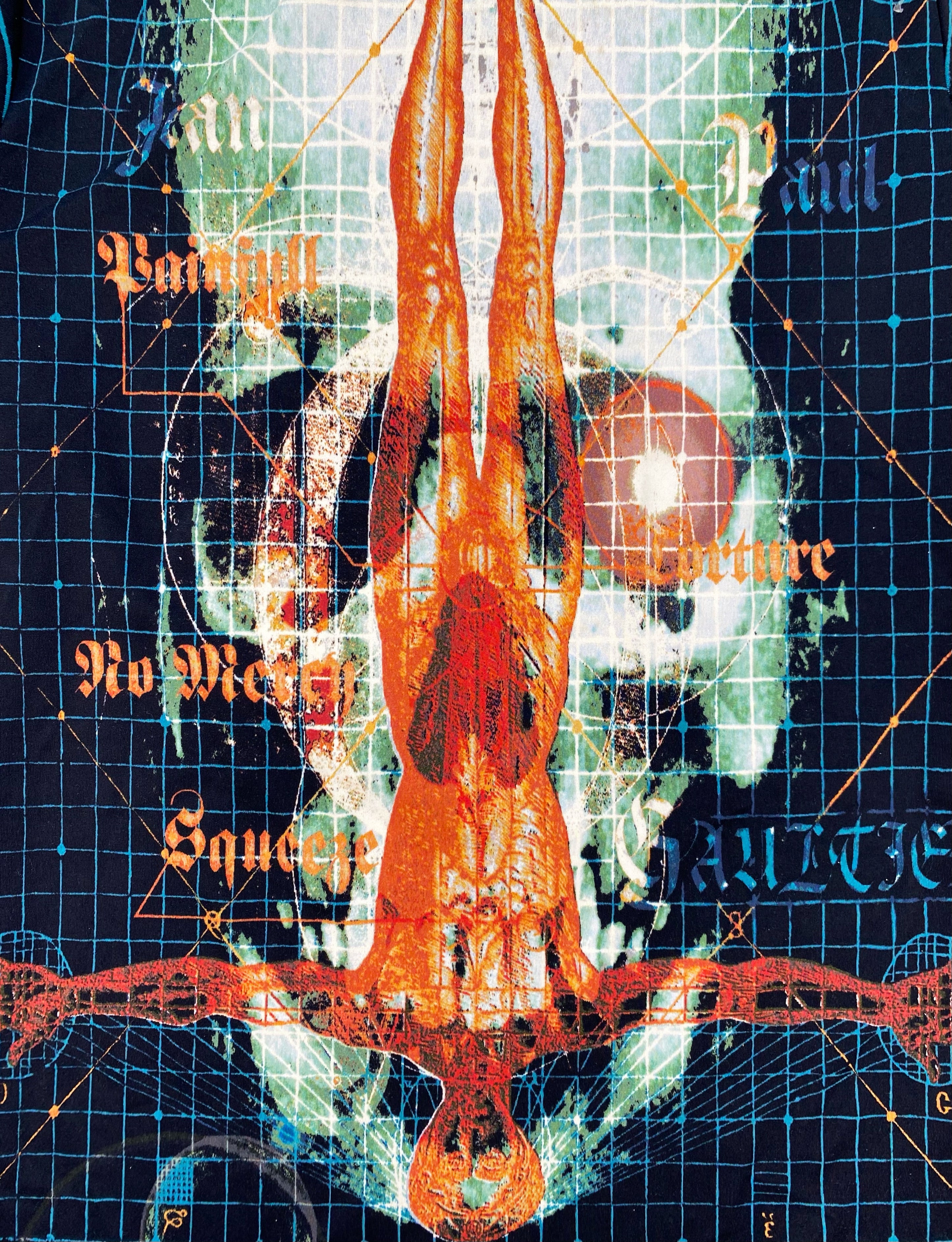 90’s Jean Paul Gaultier X-Ray “De Architectura” Turtleneck