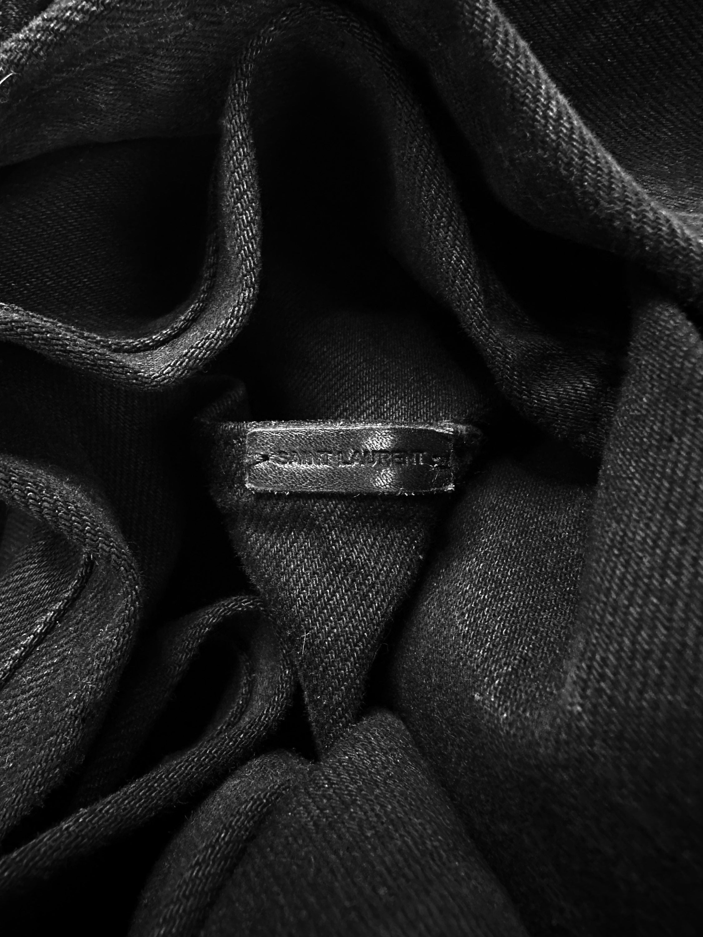 SS20 Saint Laurent Pairs ‘D02’ Black Skinny Denim