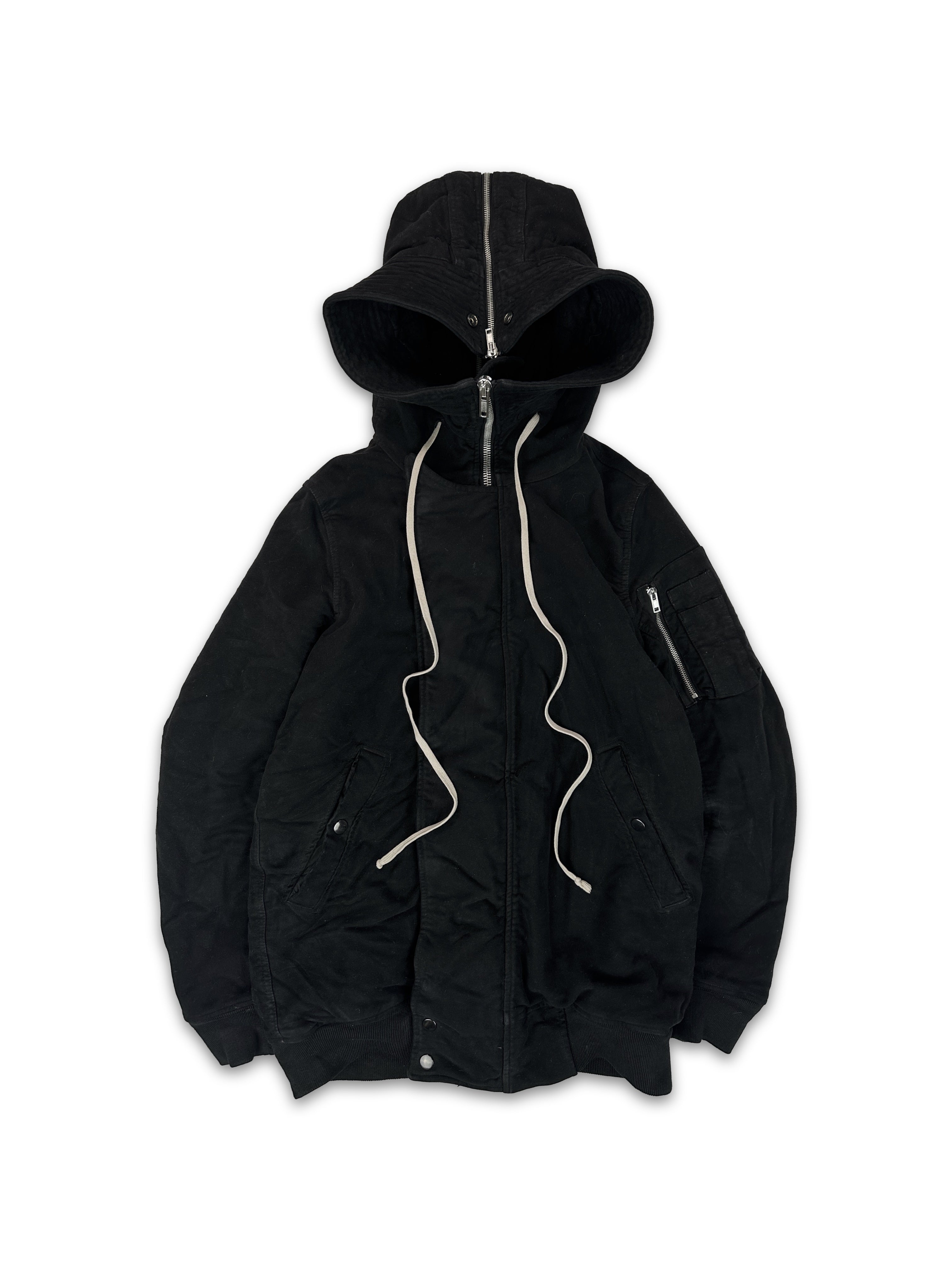 AW14 Rick Owens ‘Moody’ Moleskin ‘Exploder’ Parka Jacket