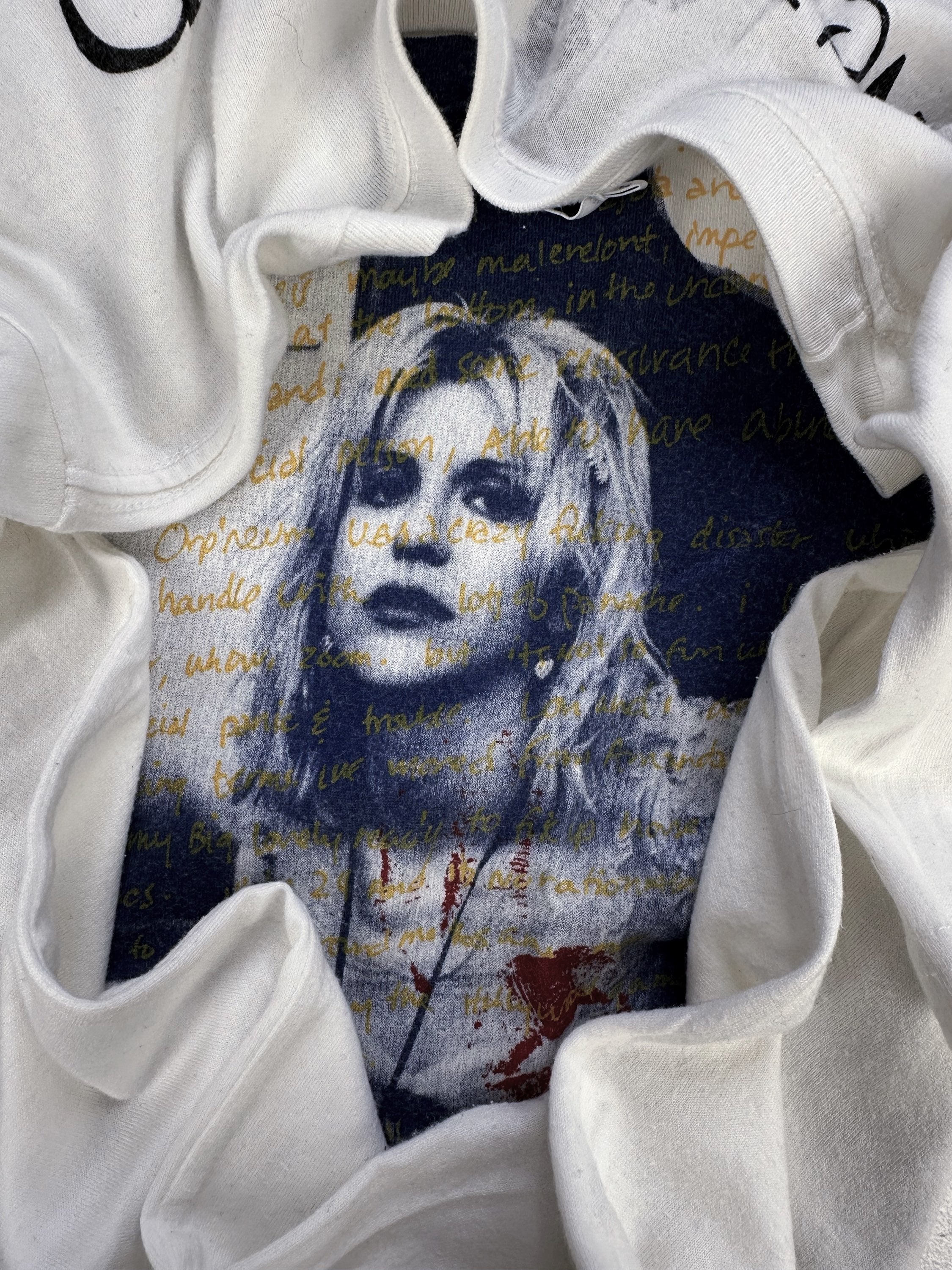 00s Hysteric Glamour ‘Sunset Strip’ Graphic Portrait T-Shirt