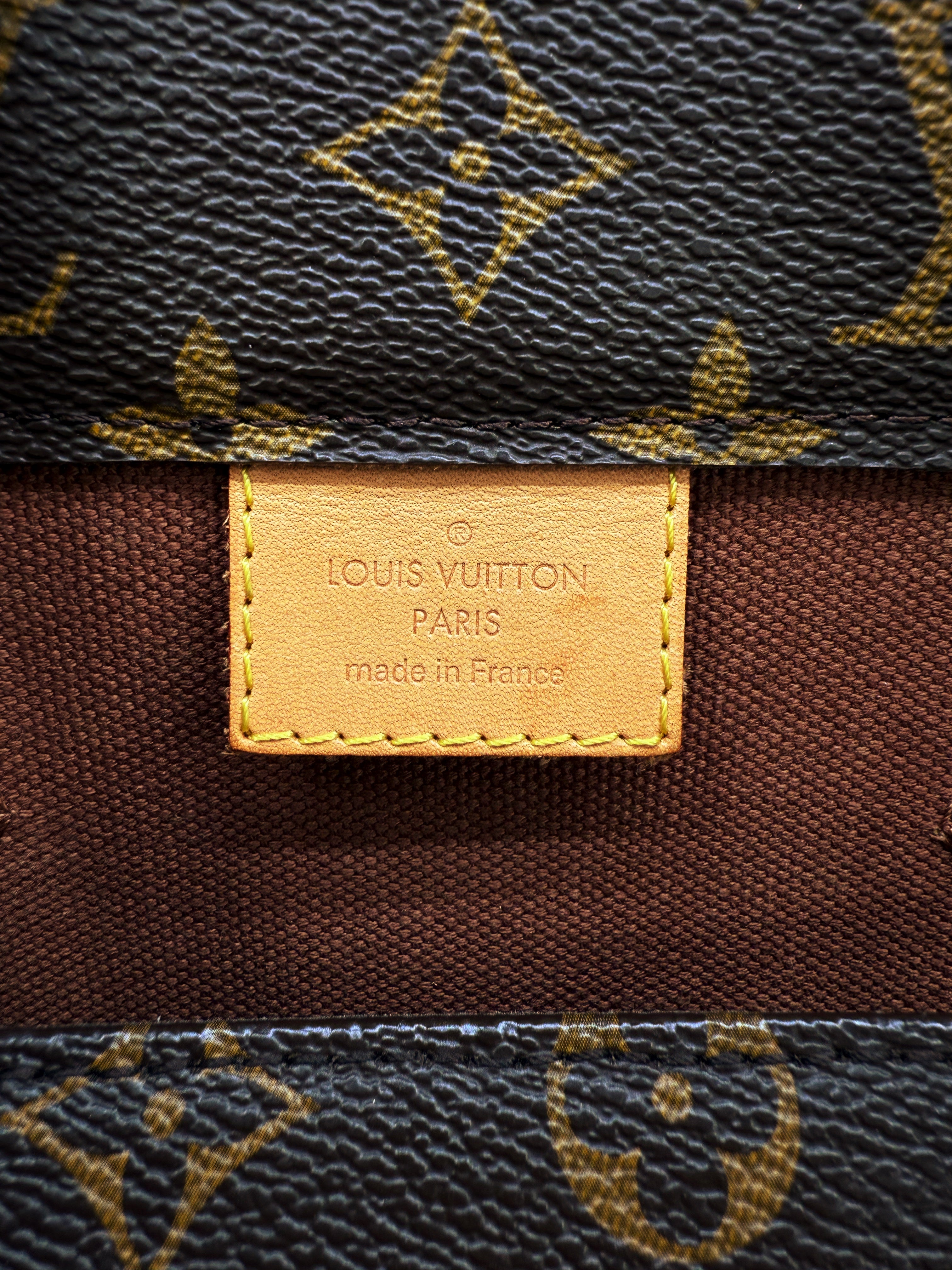 2014 Louis Vuitton by Rei Kawakubo Monogram Cut Out Tote Bag