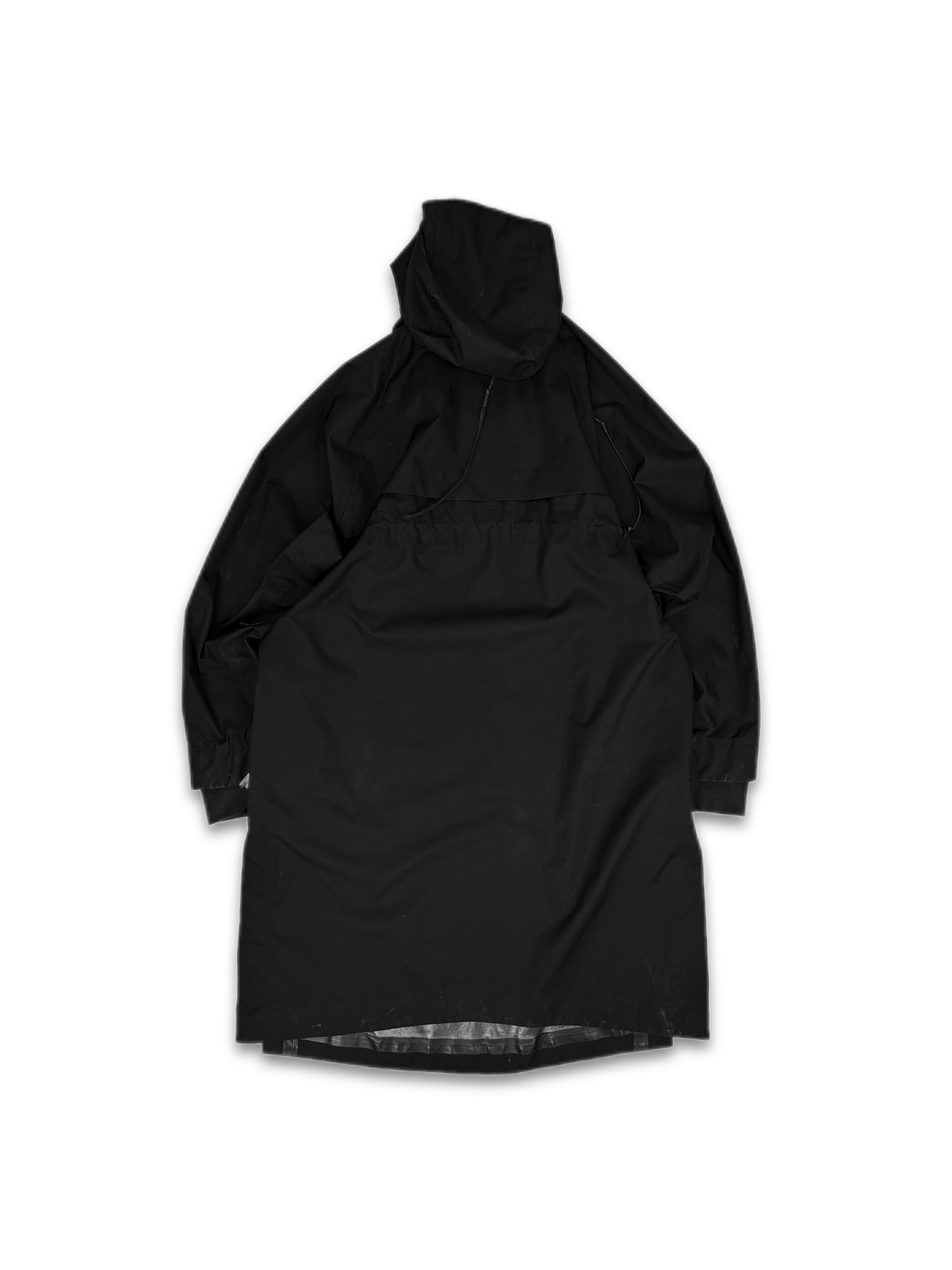 Boris Bidjan Saberi Full Length ‘Mask’ Asymmetric Zip Trench Coat