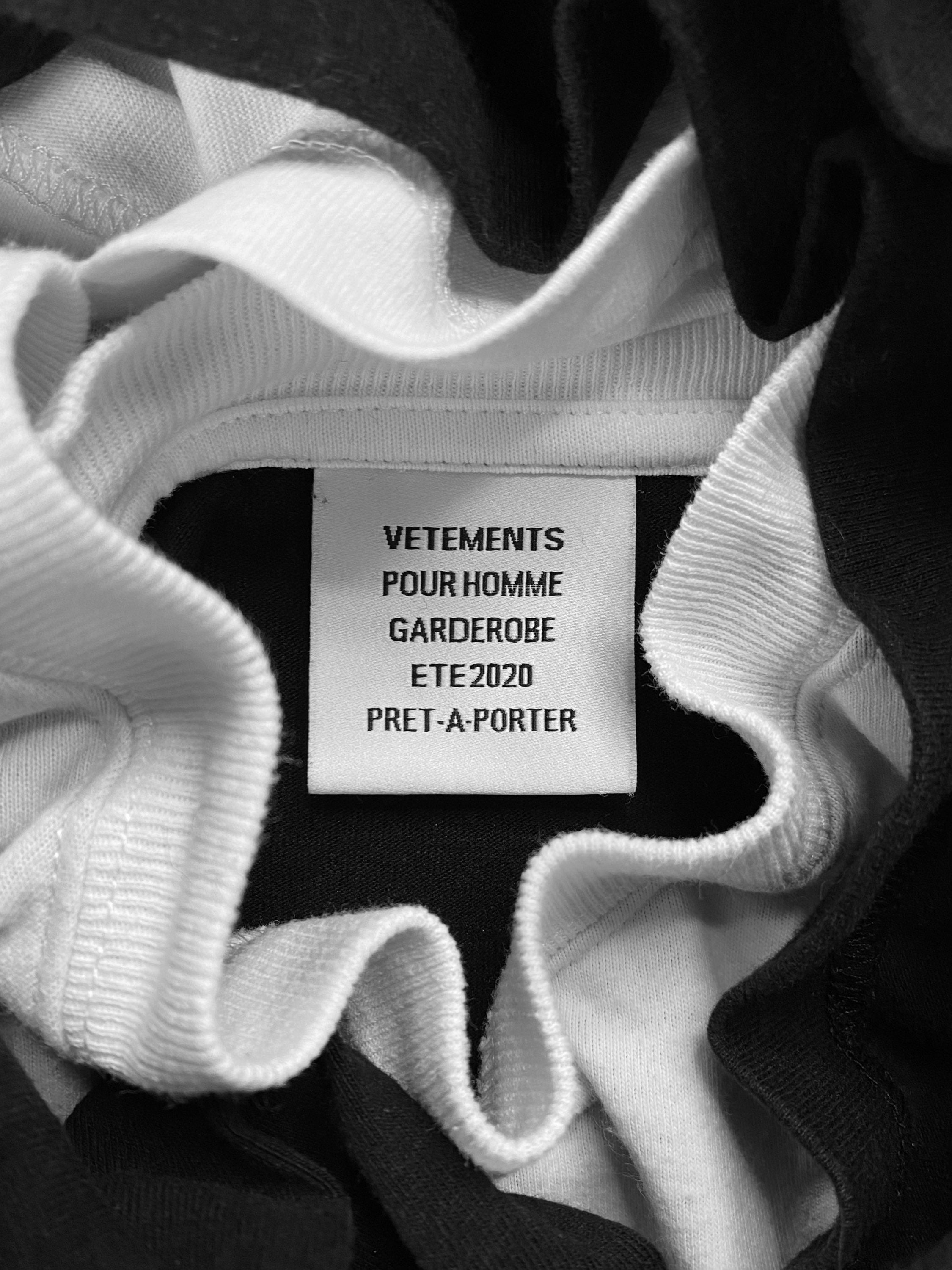 SS20 Vetements x Adidas ‘Marijuana’ Double Layered Oversized T-Shirt