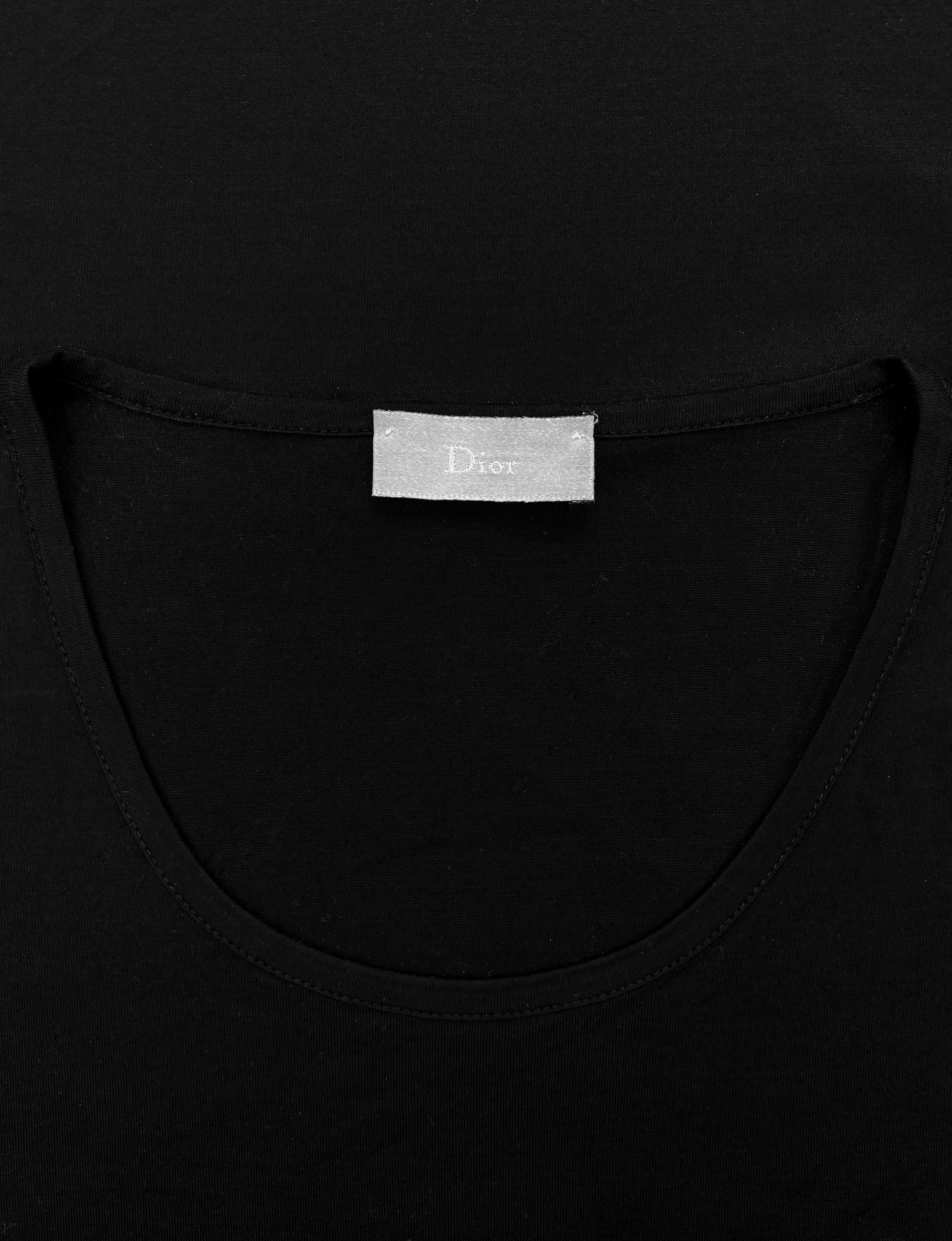 SS03 Dior by Hedi Slimane ‘Follow Me’ Silhouette Tank-top