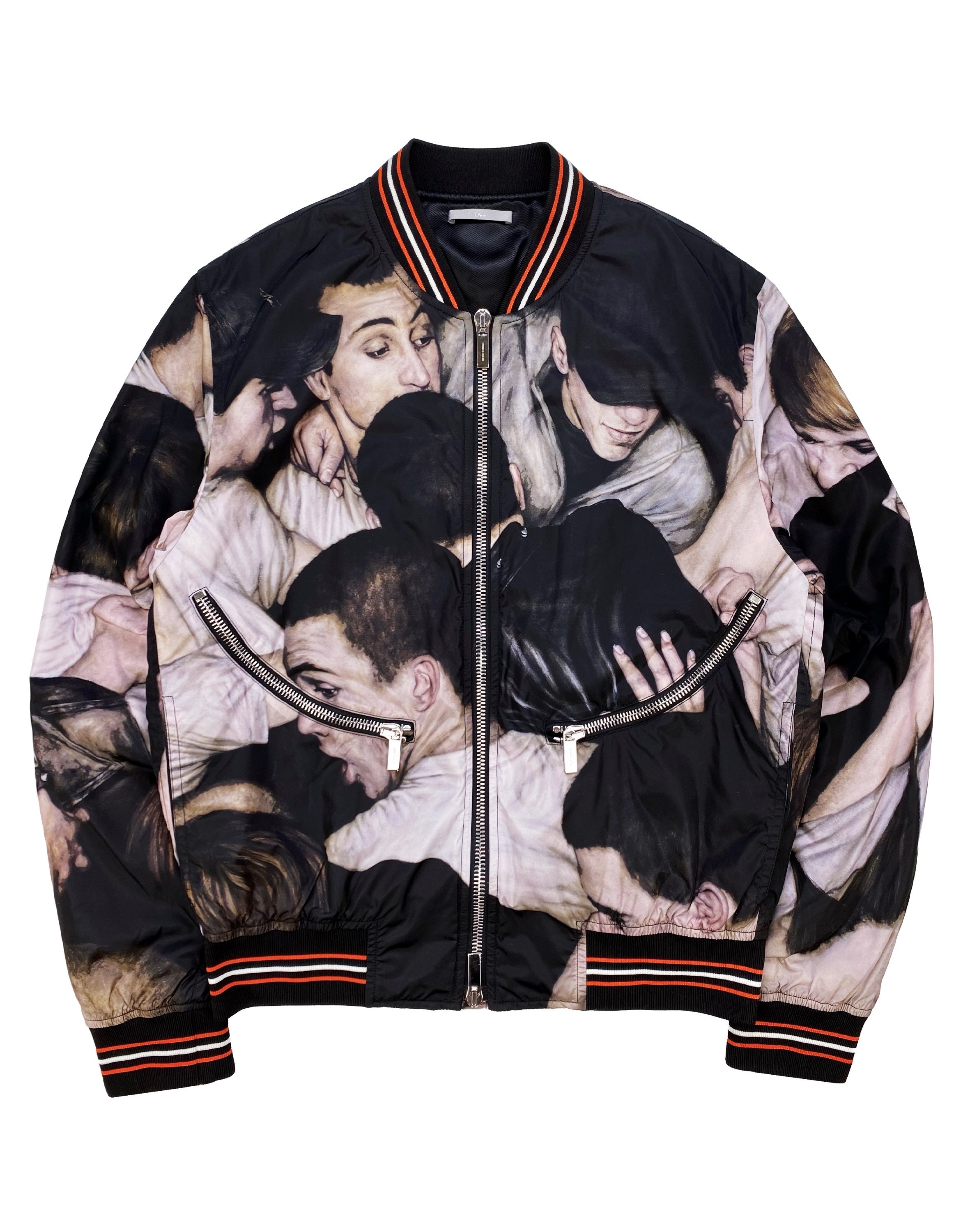 FW17 Dior Homme Dan Witz “Moshpit” Bomber Jacket