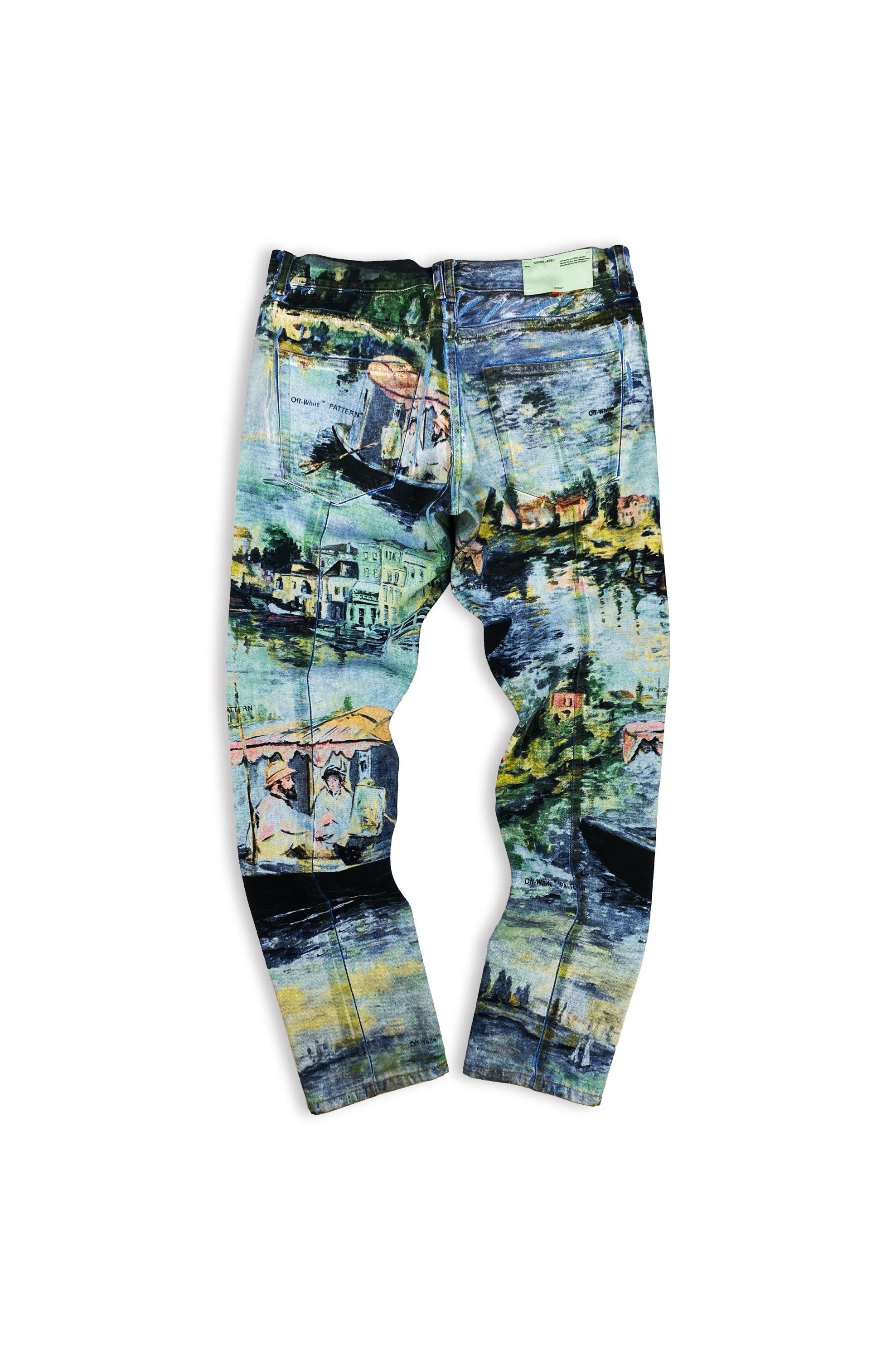 SS19 Off-White ‘Monet Studio’ Édourad Manet Lakeshore Denim