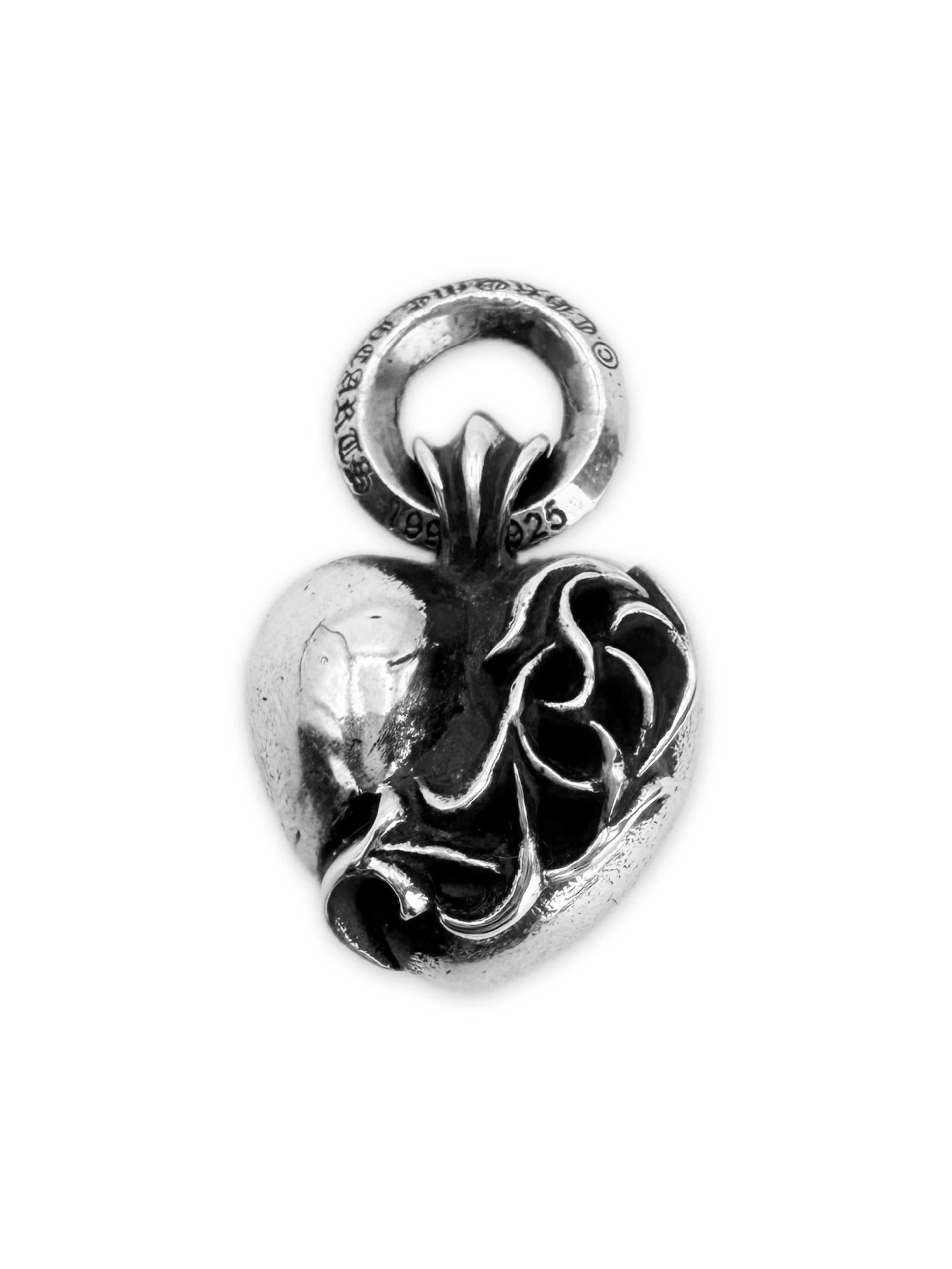 Chrome Hearts Crying Heart .925 Silver Pendant
