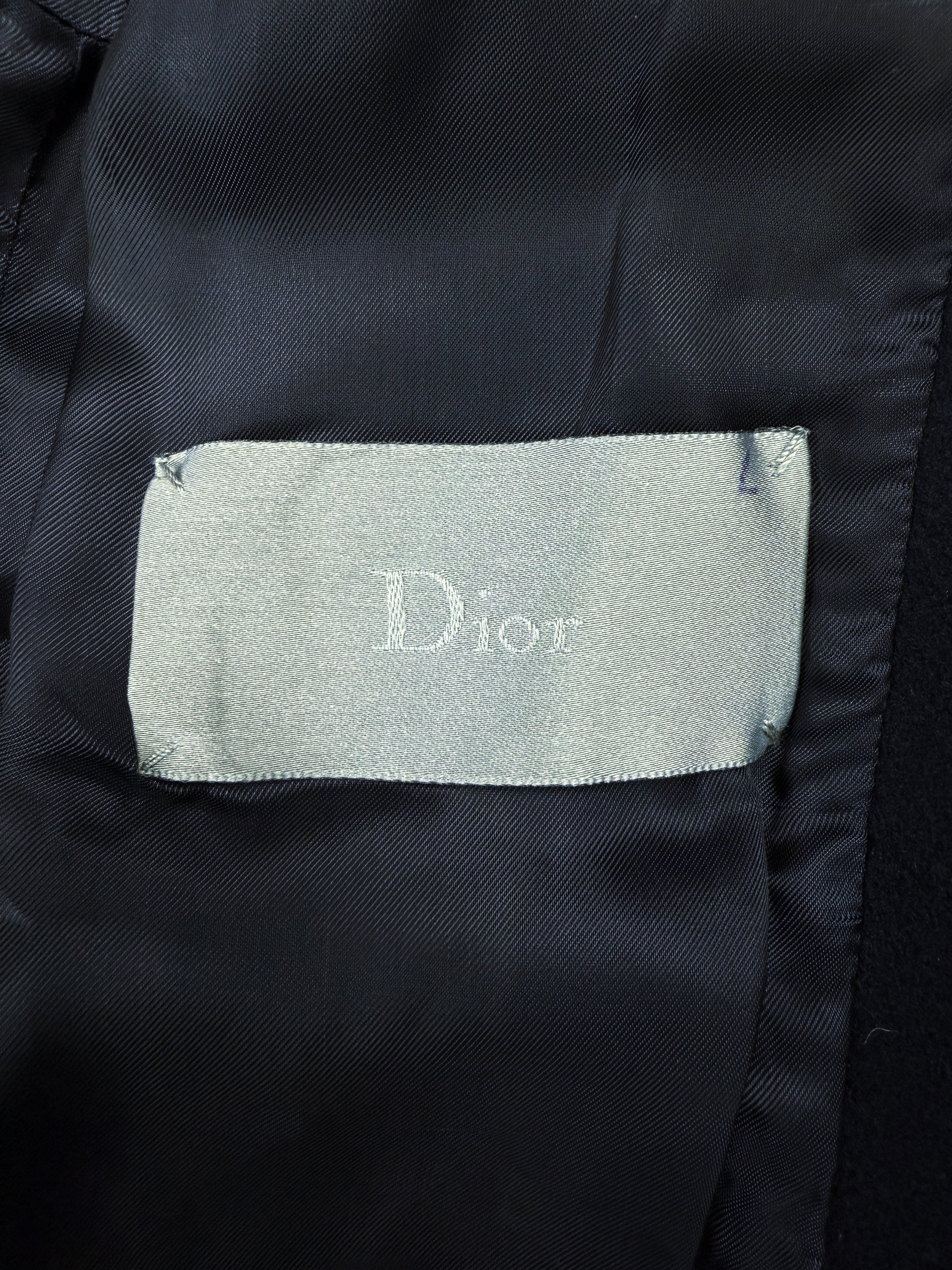 AW07 Dior Homme ‘Navigate’ SAMPLE Hedi Slimane Wool Jacket
