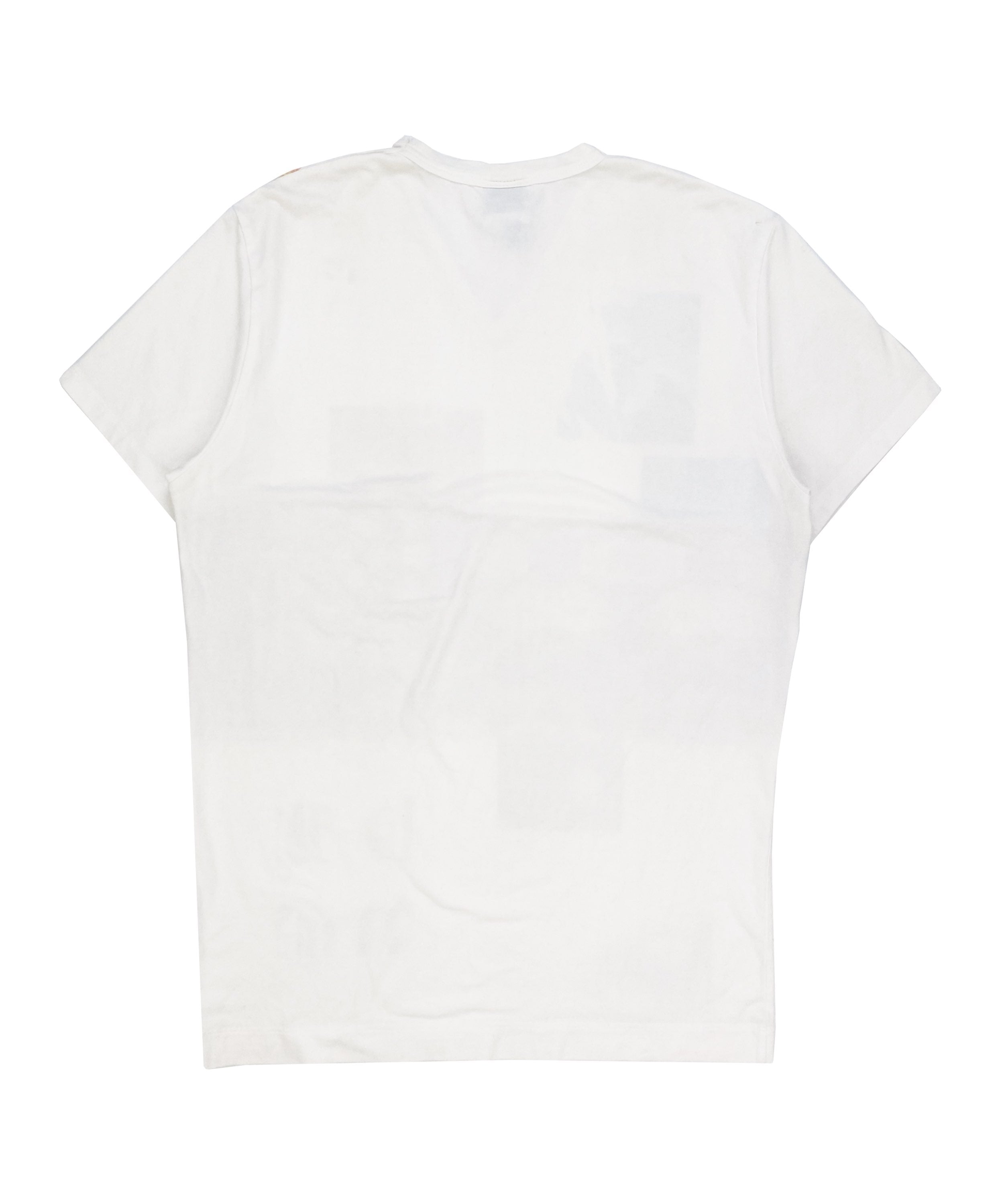 00s Versace Multi Colour Abstract Eye Graphic T-Shirt